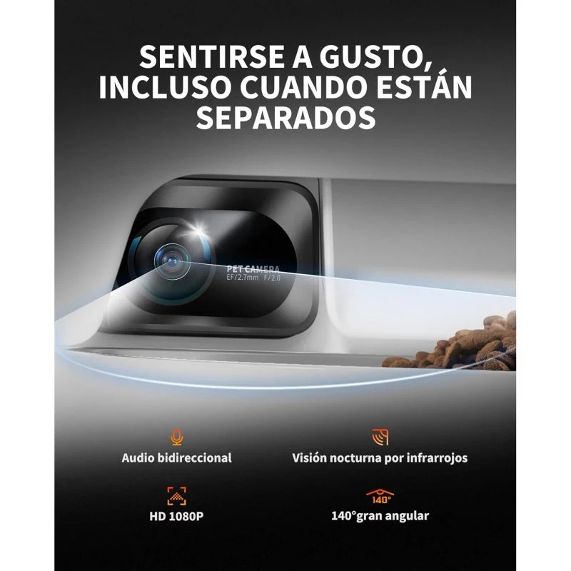Thumbnail 1 de Petkit Yumshare Dual-Hooper: Comedero Automático Inteligente con Cámara 5L
