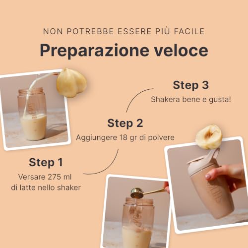 Thumbnail 6 de SHEKO Balance Shake Haselnuss – Mahlzeitenersatz & Abnehmshake, 378 g
