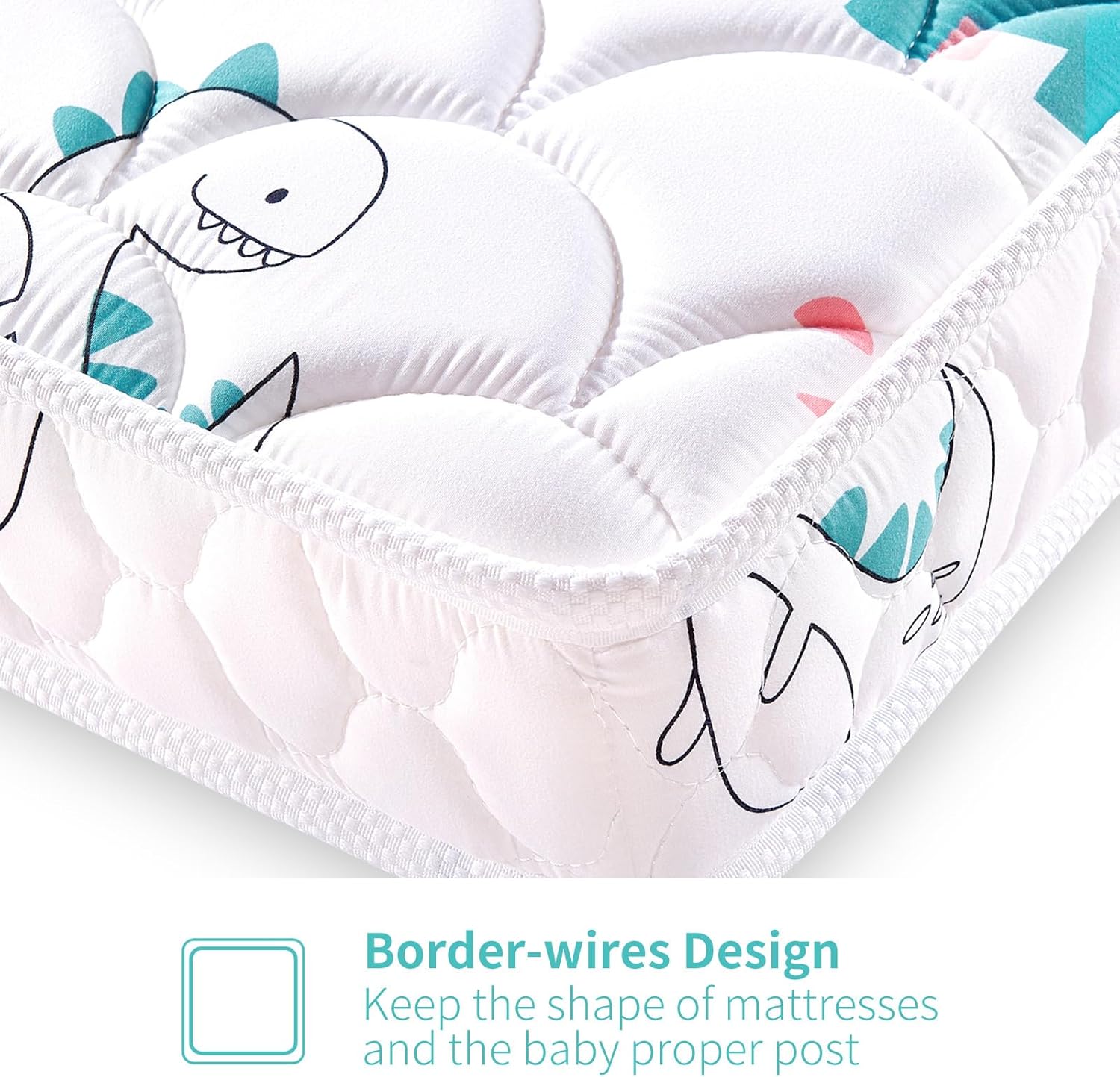 Detalle 2 de Letmxiu 5" crib mattress, firm support