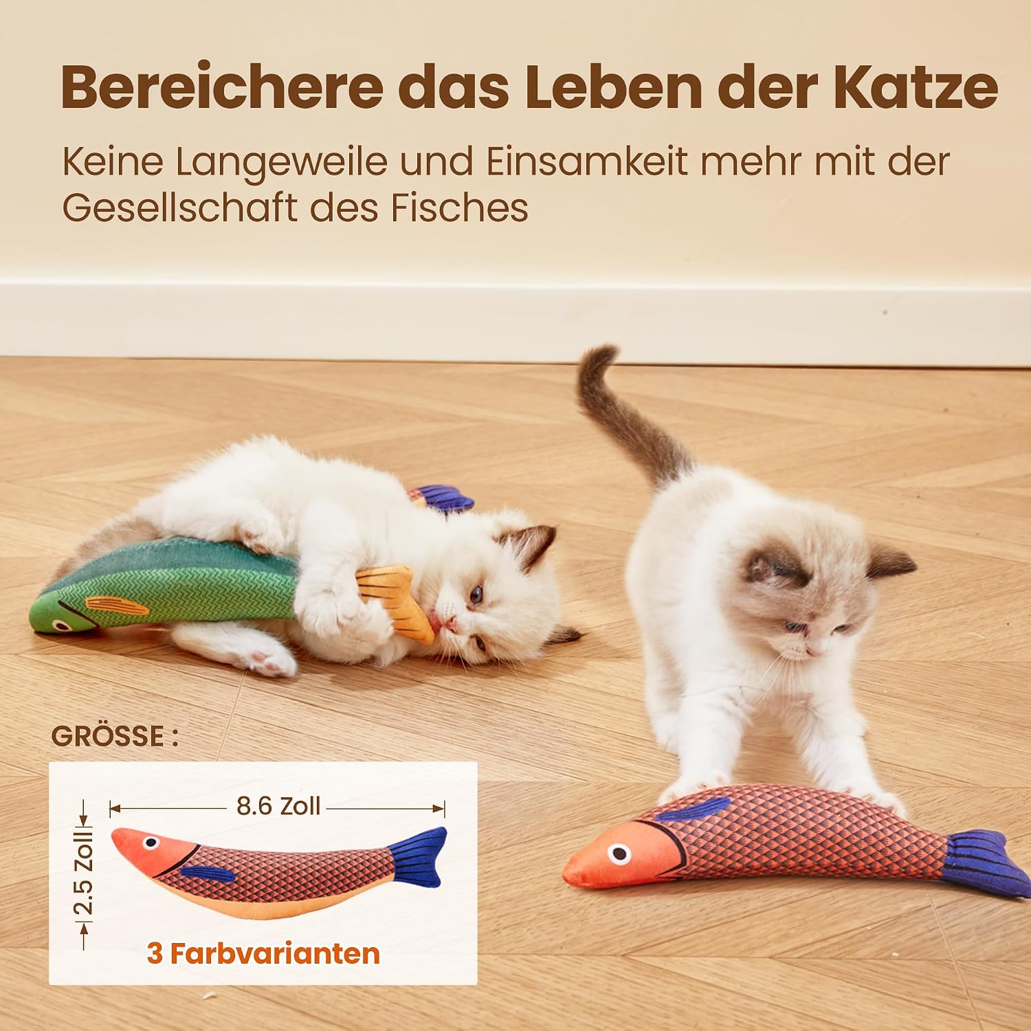 Thumbnail 5 de Potaroma Katzenspielzeug Set 24,9 cm