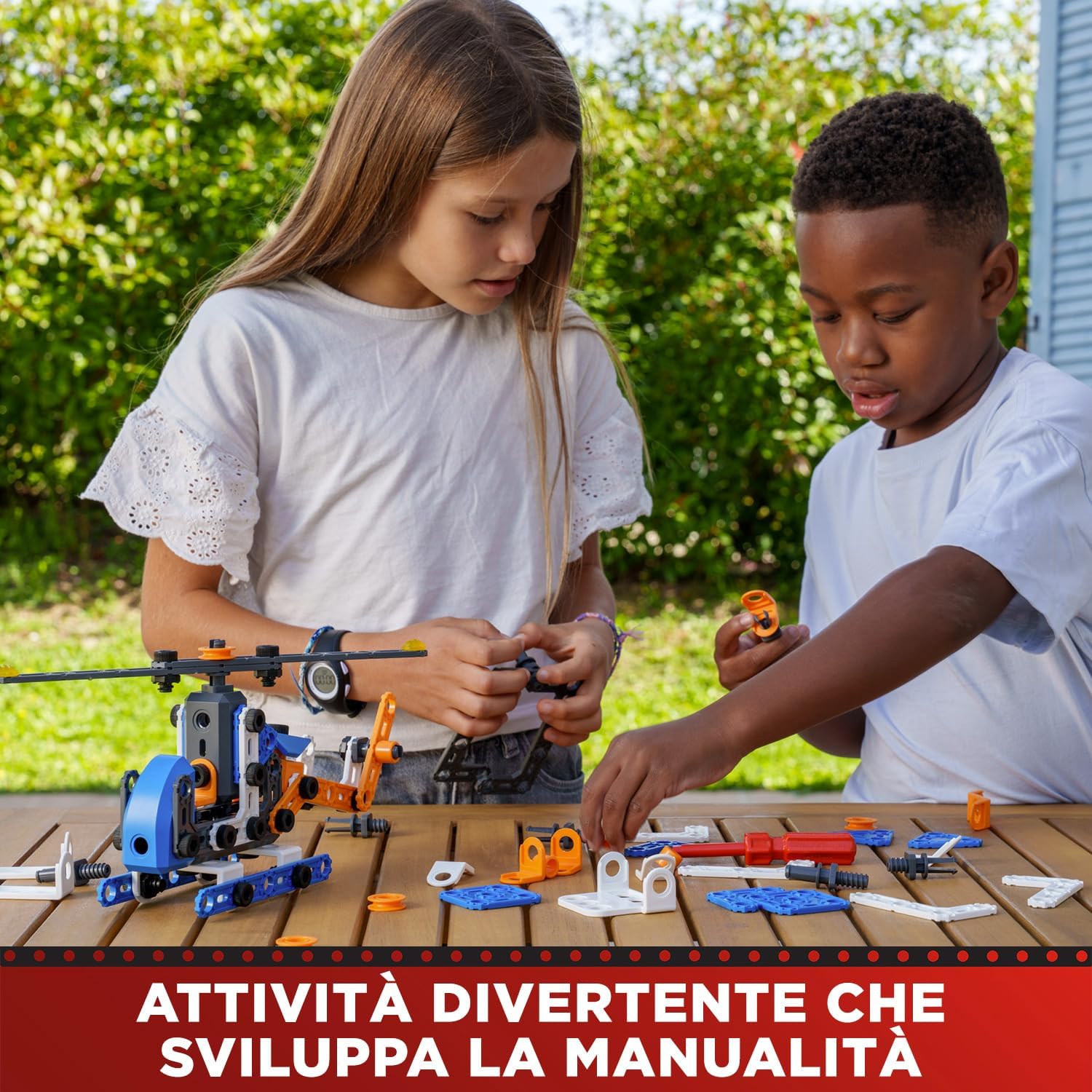 Thumbnail 5 de BANDAI Meccano Junior Barile 150 pezzi – Kit di costruzione per 5 modelli