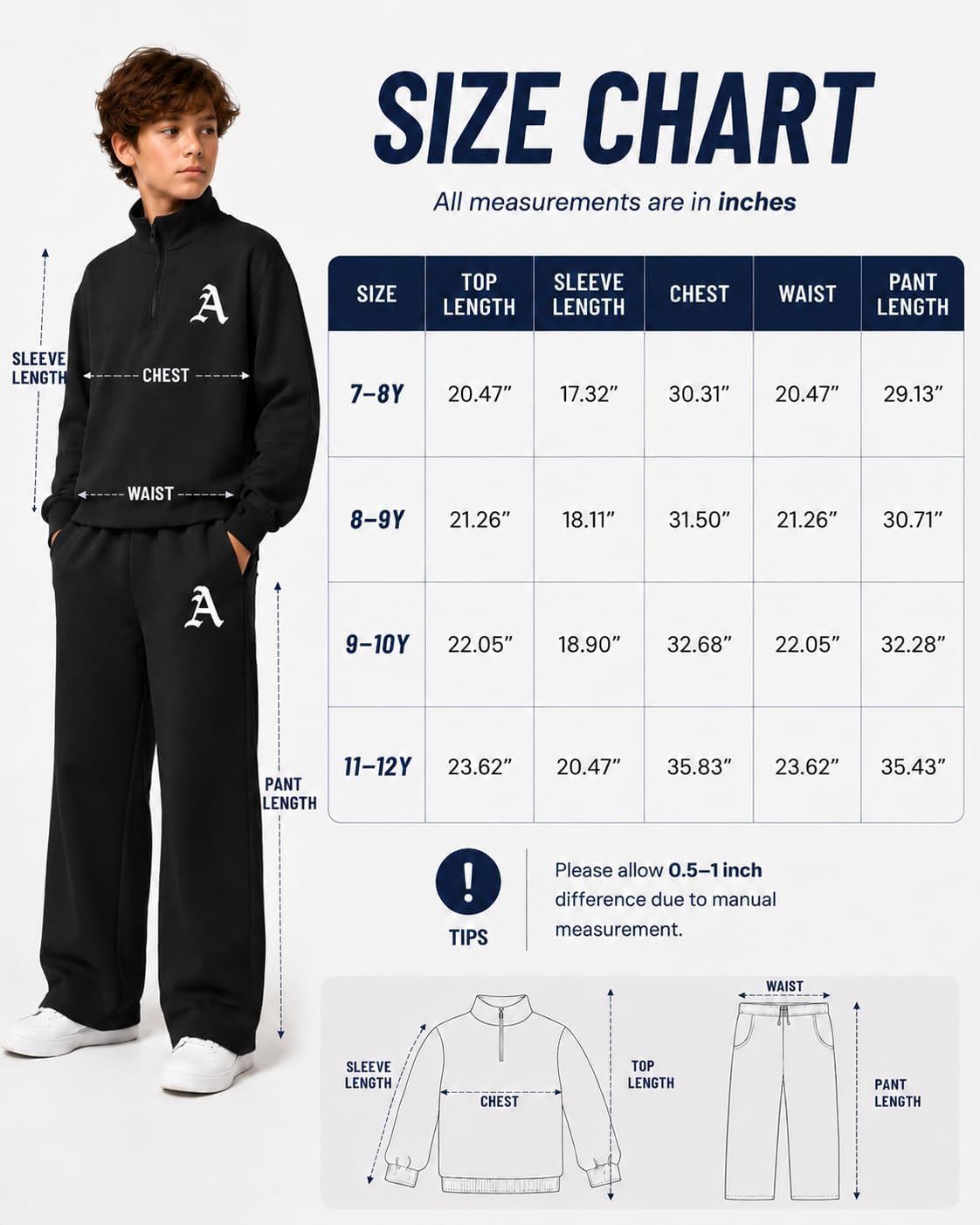 Thumbnail 6 de Cakaner Boys Tracksuit Set, 5-12T