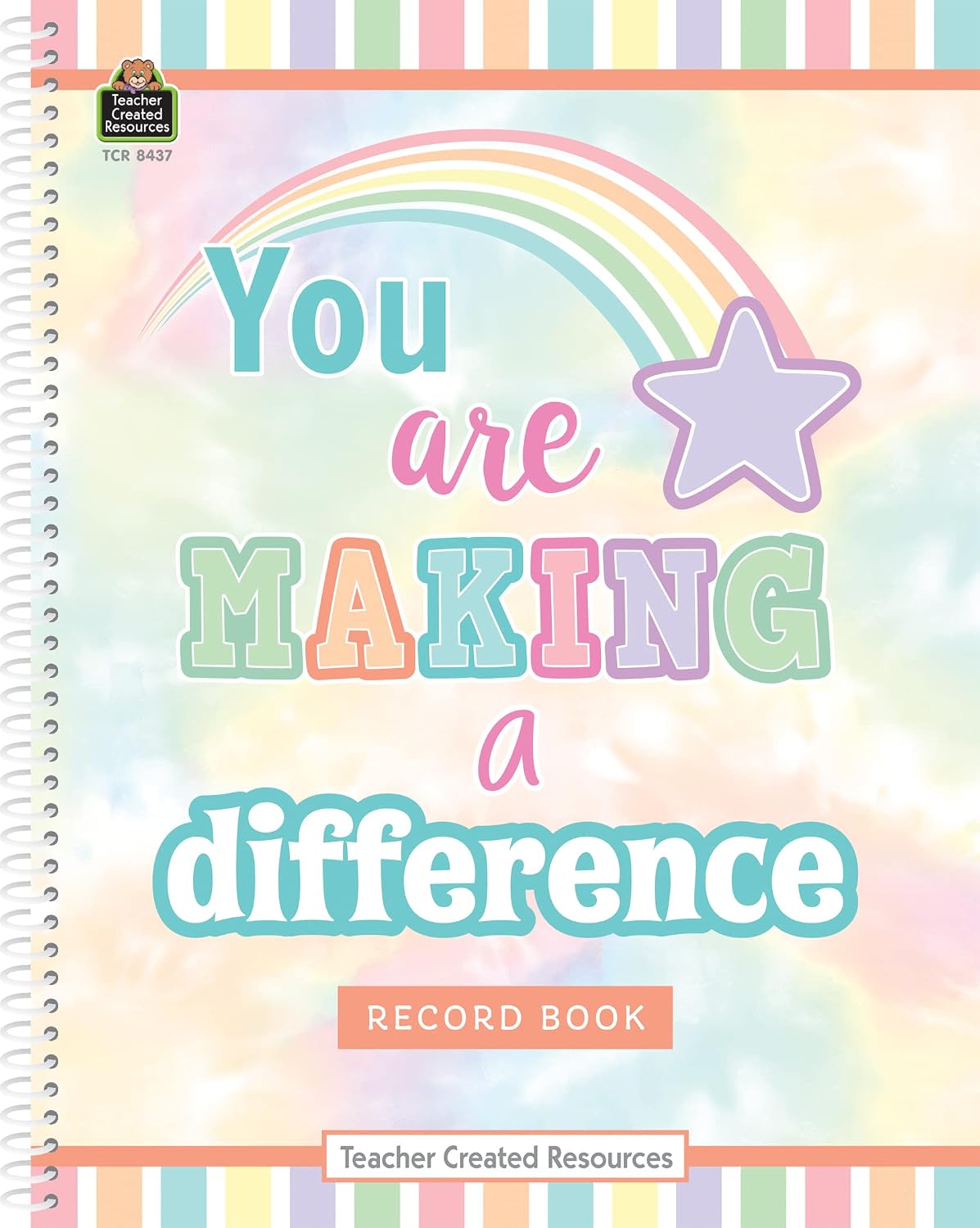 Detalle de Teacher Created Resources Record Book 8-1/2 x 11