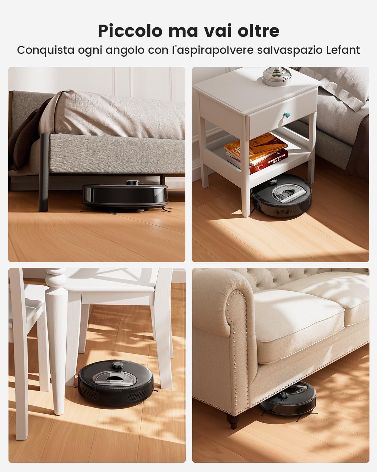 Thumbnail 5 de LEFANT M330Pro robot aspirapolvere 5000Pa con mappatura e lavaggio 🤖