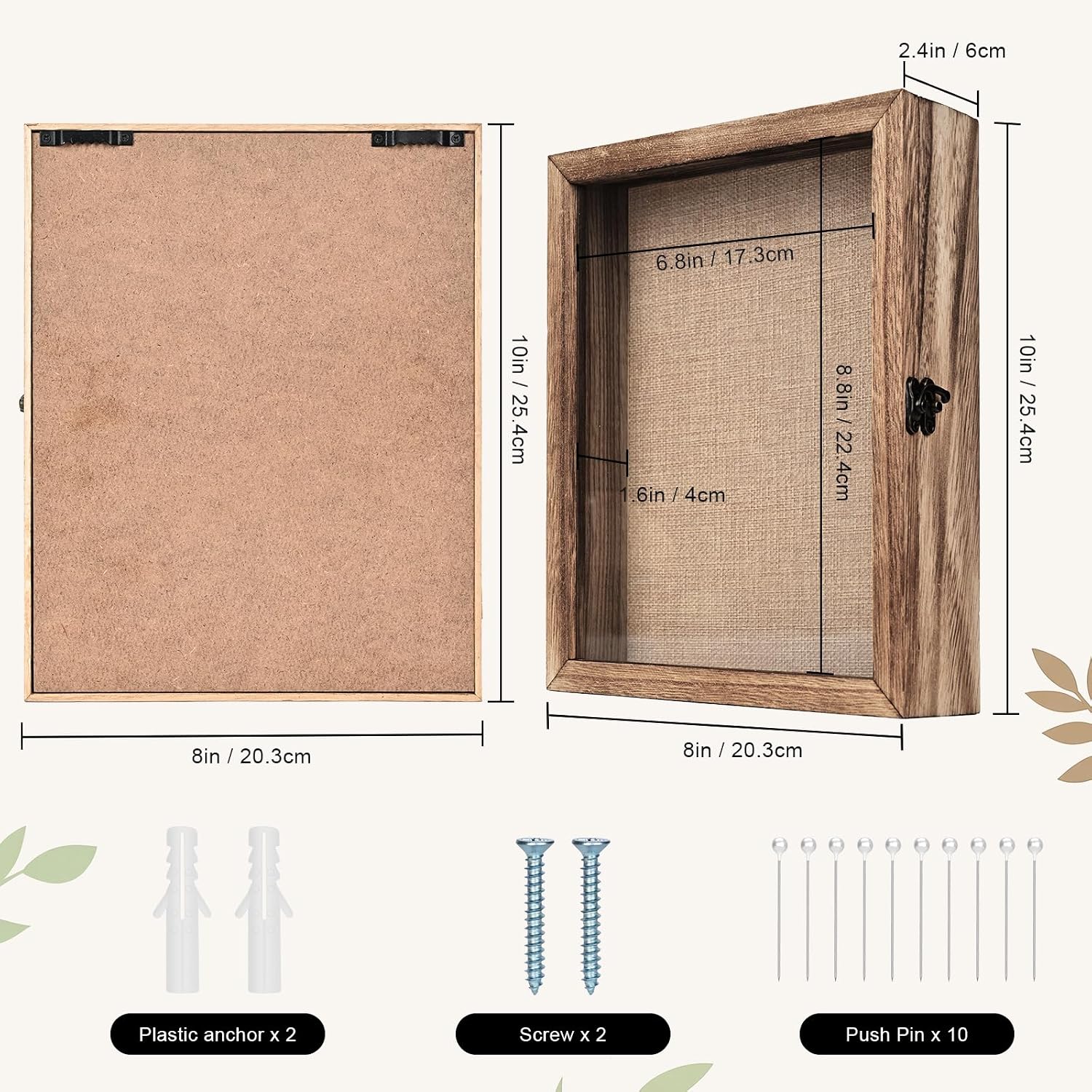 Detalle de TILBLKUP Shadow Box Frame 11x14
