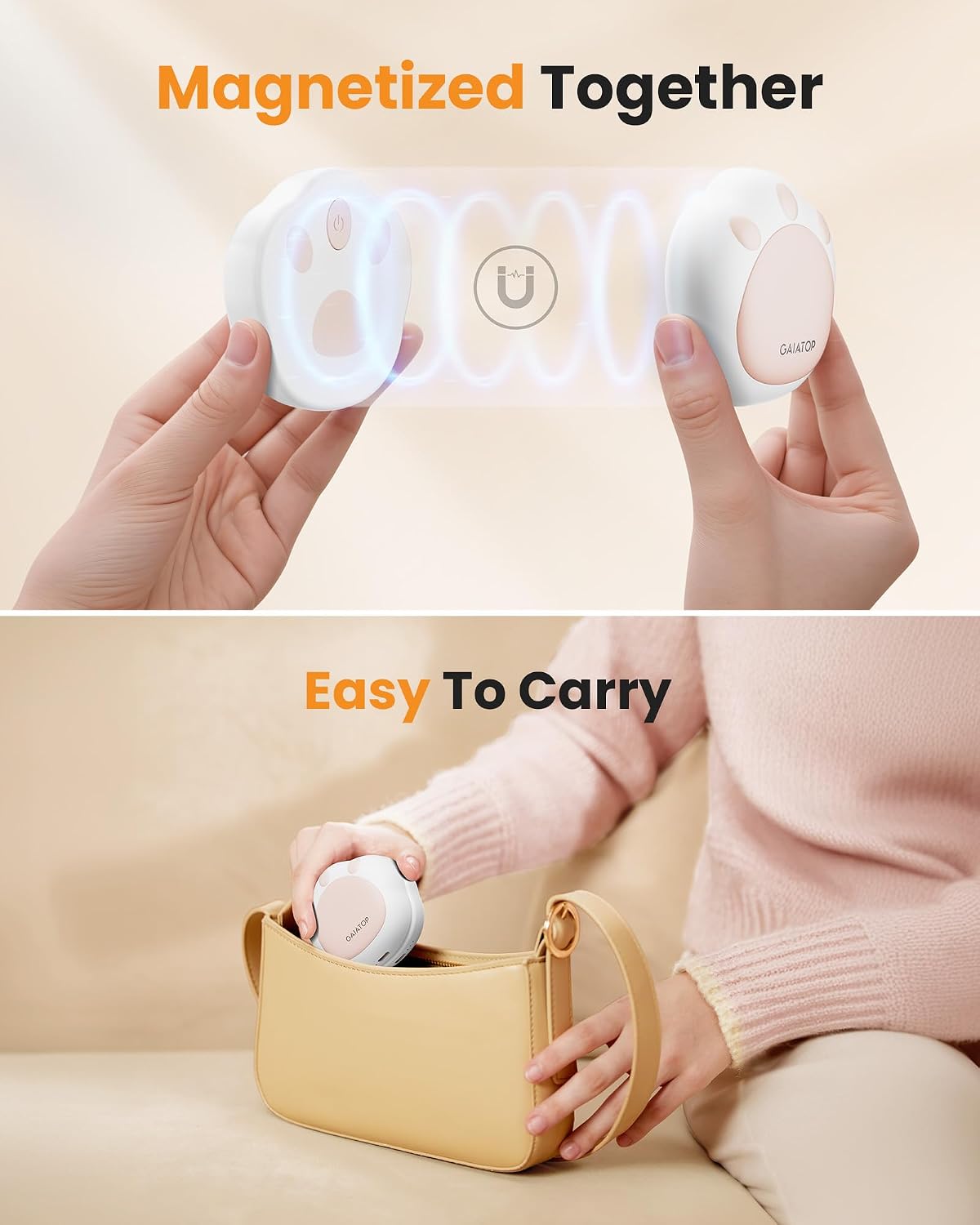 Detalle 2 de Gaiatop Hand Warmers 2-Pack 149°F