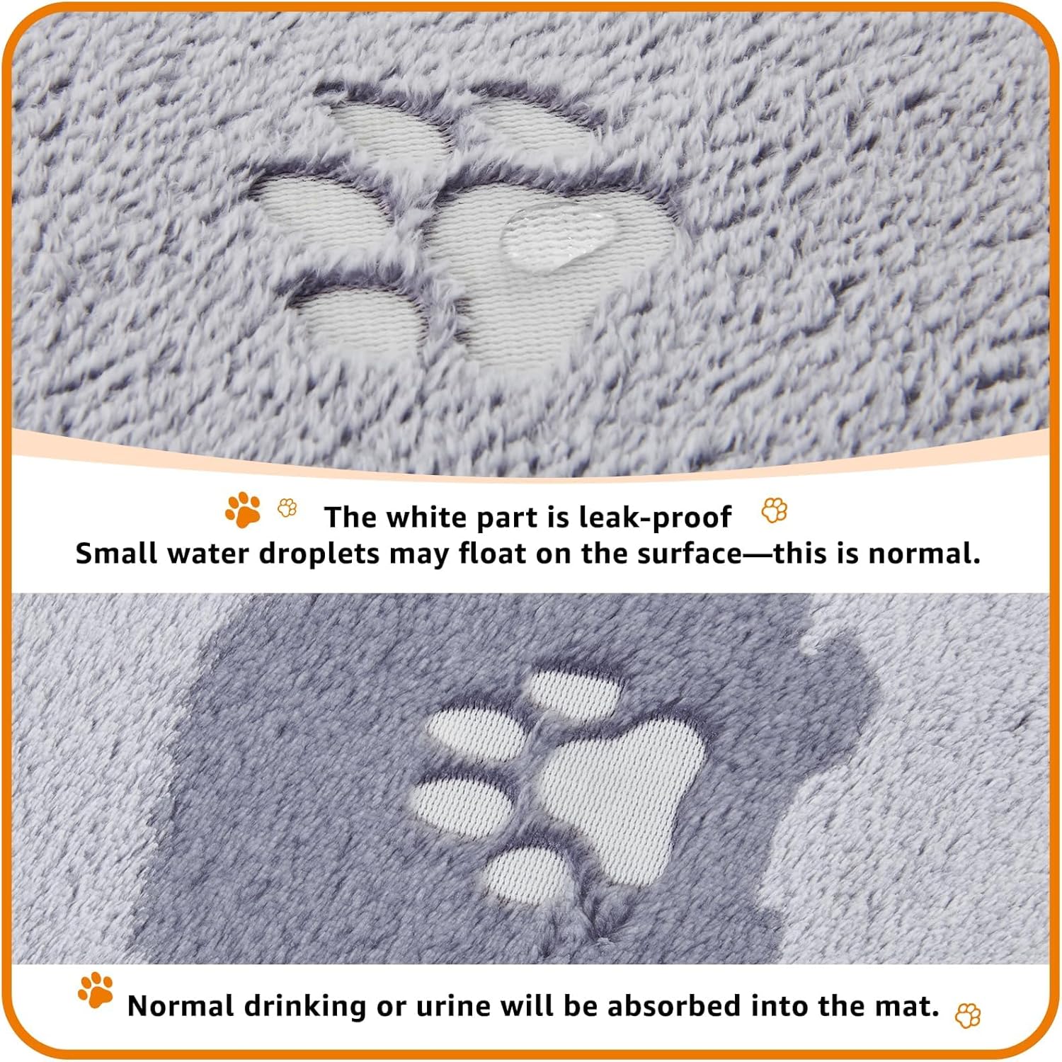 Thumbnail 5 de Paw Grey Reusable Puppy Training Pad 122x122 cm