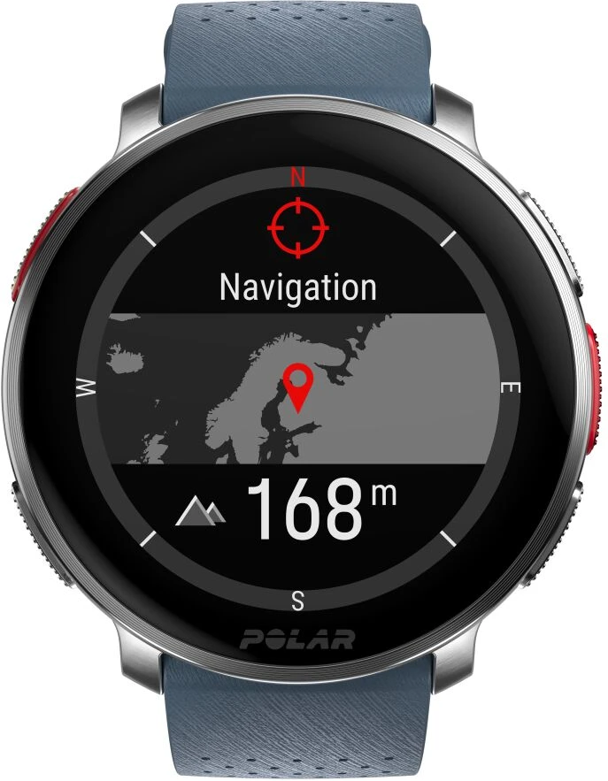 Thumbnail 13 de Polar Vantage V3 Silber/Blau 47 mm