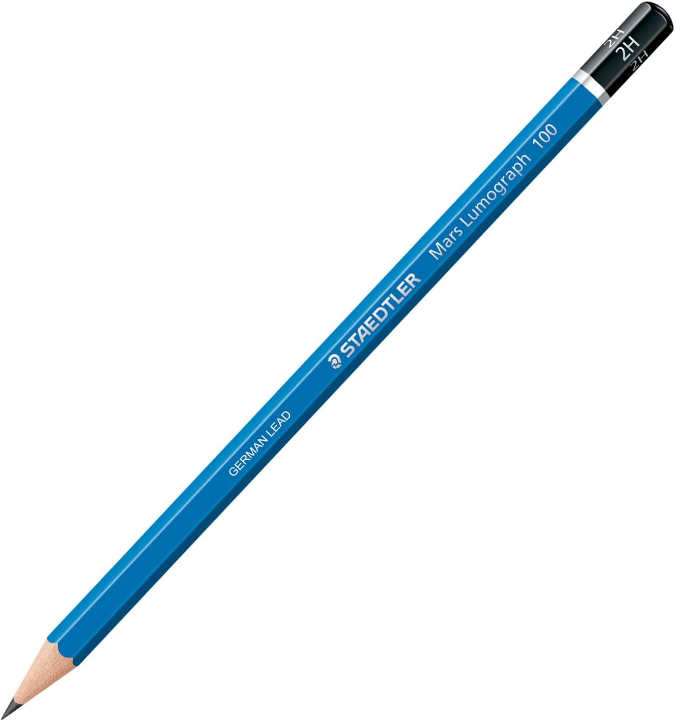 Detalle de STAEDTLER Mars Lumograph 100 G12 S ST – 12 blyertspennor i metalletui