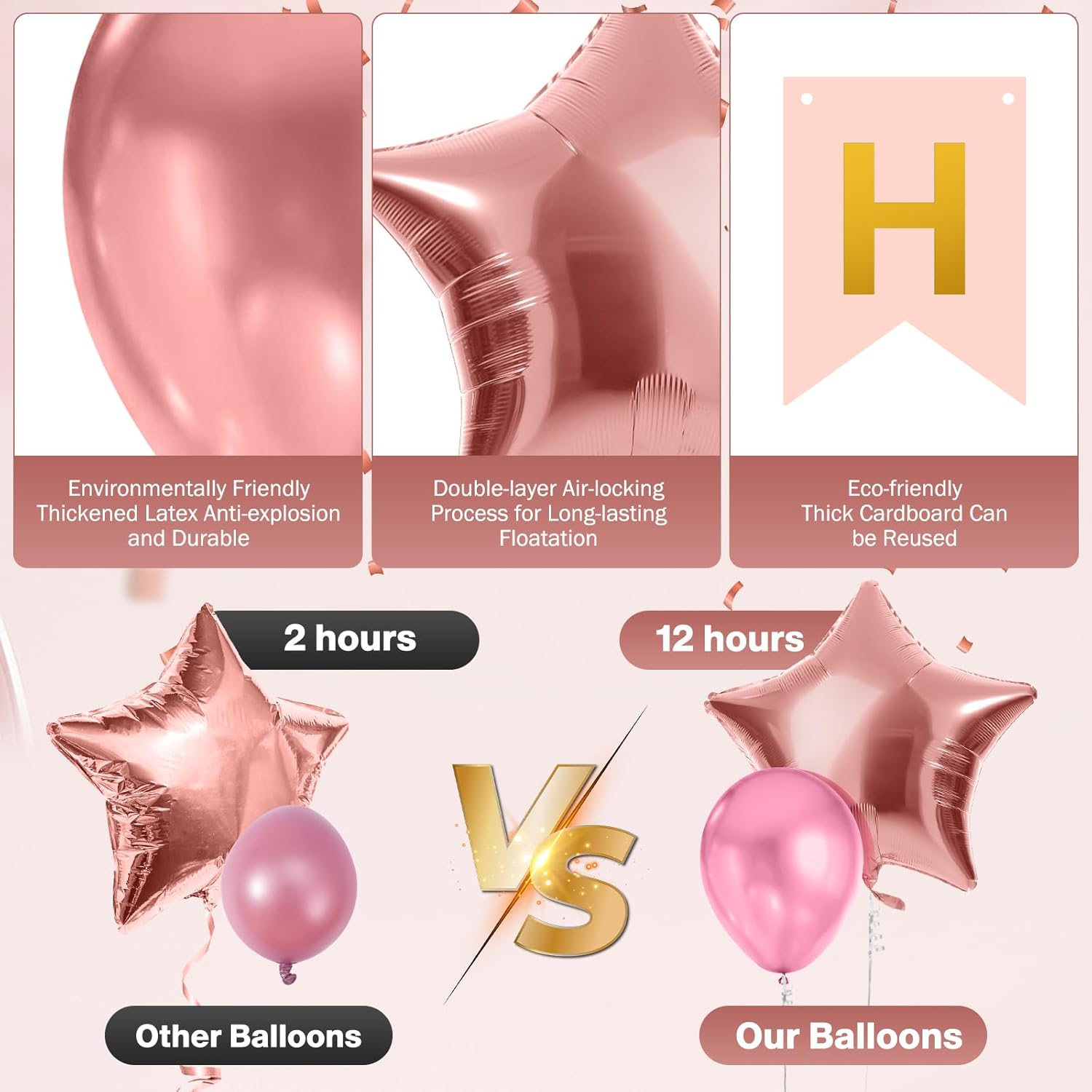 Thumbnail 5 de MIEWAA déco ballons anniversaire 30 ans