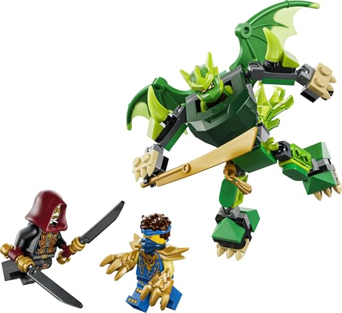 Thumbnail 9 de LEGO Ninjago Pack de Combate: Meca Dragón de Lloyd (71862) – Figura articulada, 3 minifiguras y armas para jugar y decorar
