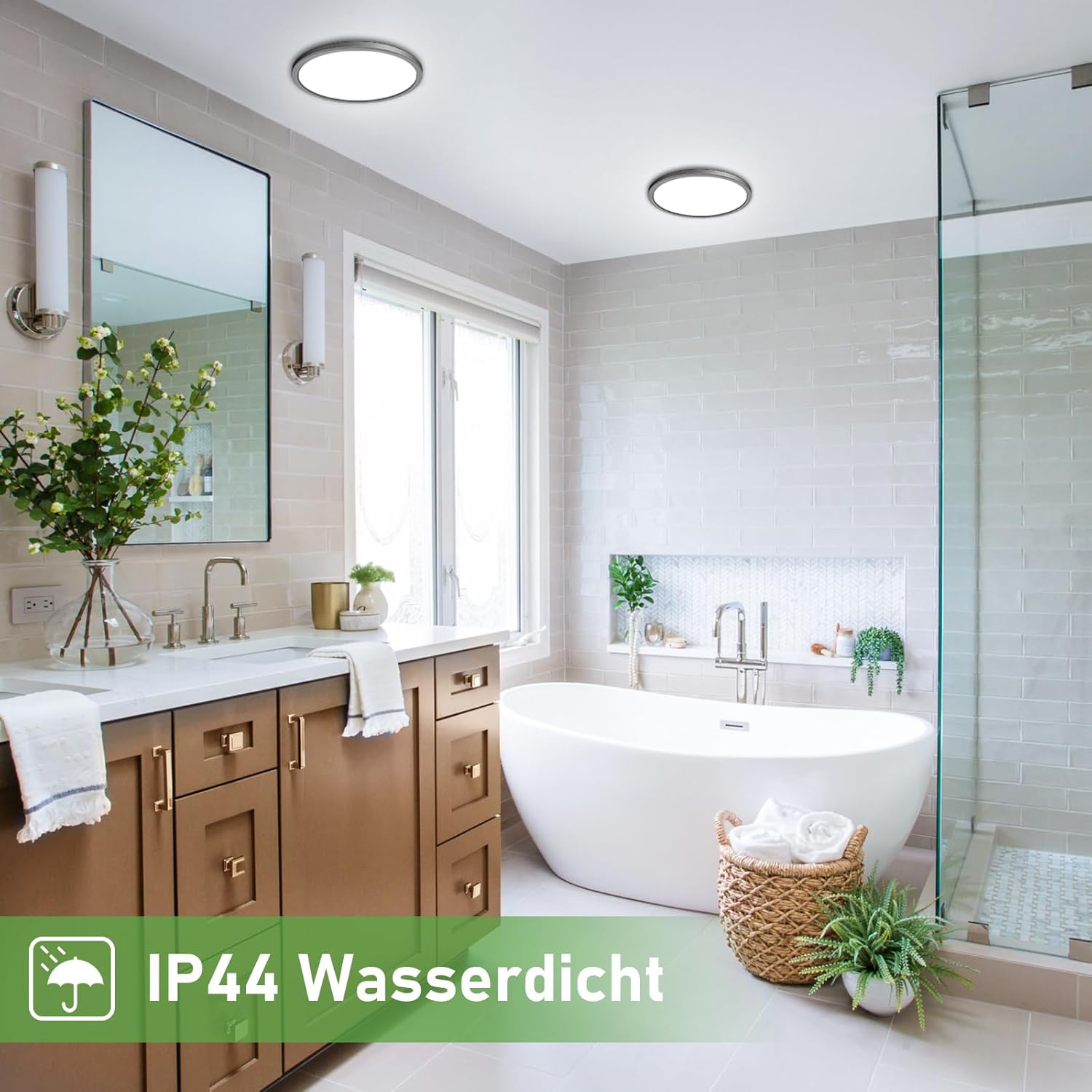 Thumbnail 2 de zemty 3Farben Deckenleuchte 15W Ø18cm