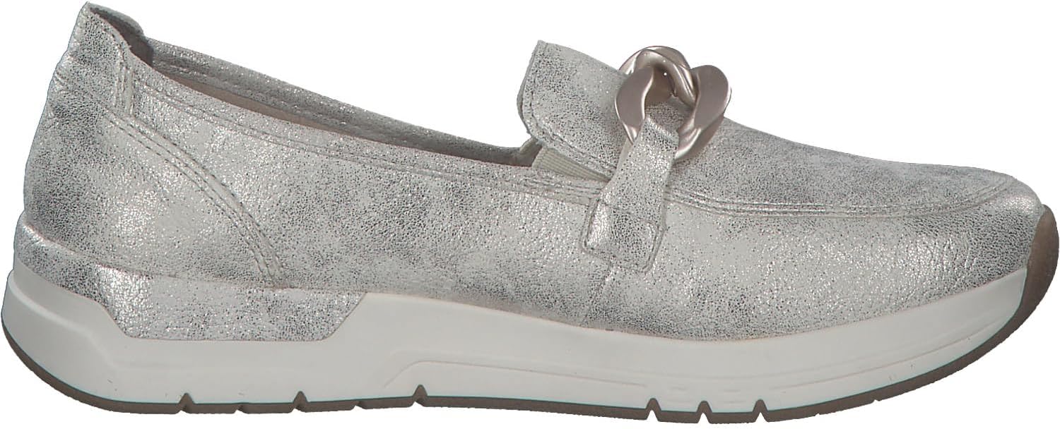 Thumbnail 2 de Rieker 58944 loafers för dam med resårband och uttagbar innersula