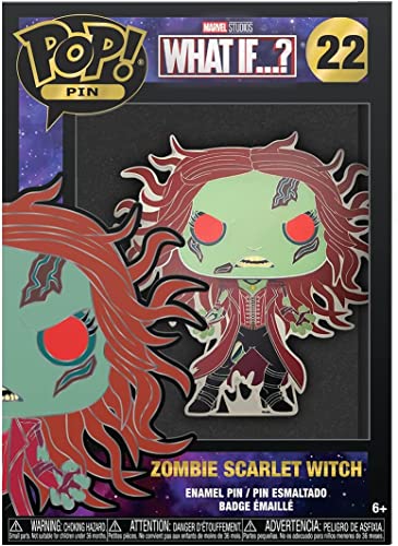 Detalle de Funko Pop Marvel Scarlet Witch ZOMBIE broche ⚙