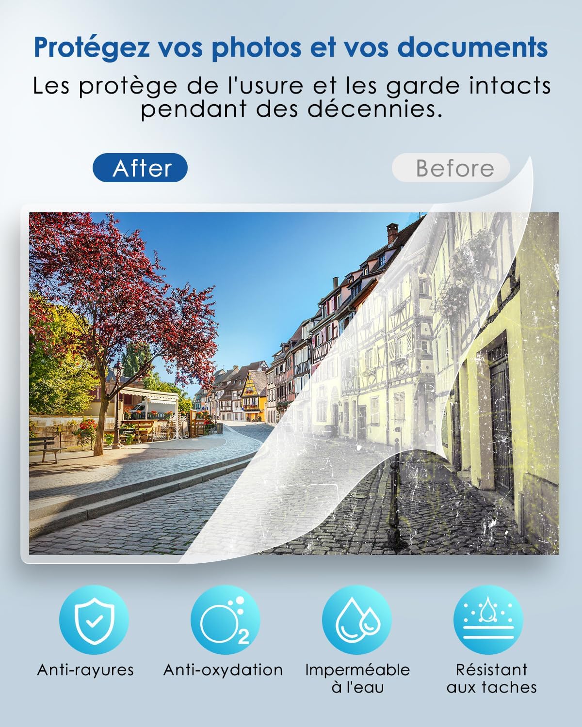 Detalle de Plastifieuse A4 5 en 1 MAXDONE with 30 feuilles – Plastification chaude et froide, coupe-papier et arrondisseur d'angles