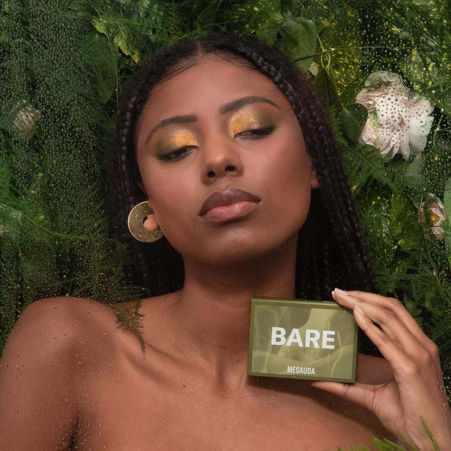 Thumbnail 4 de BARE HARMONY 205 Hidden Garden palette ombretti