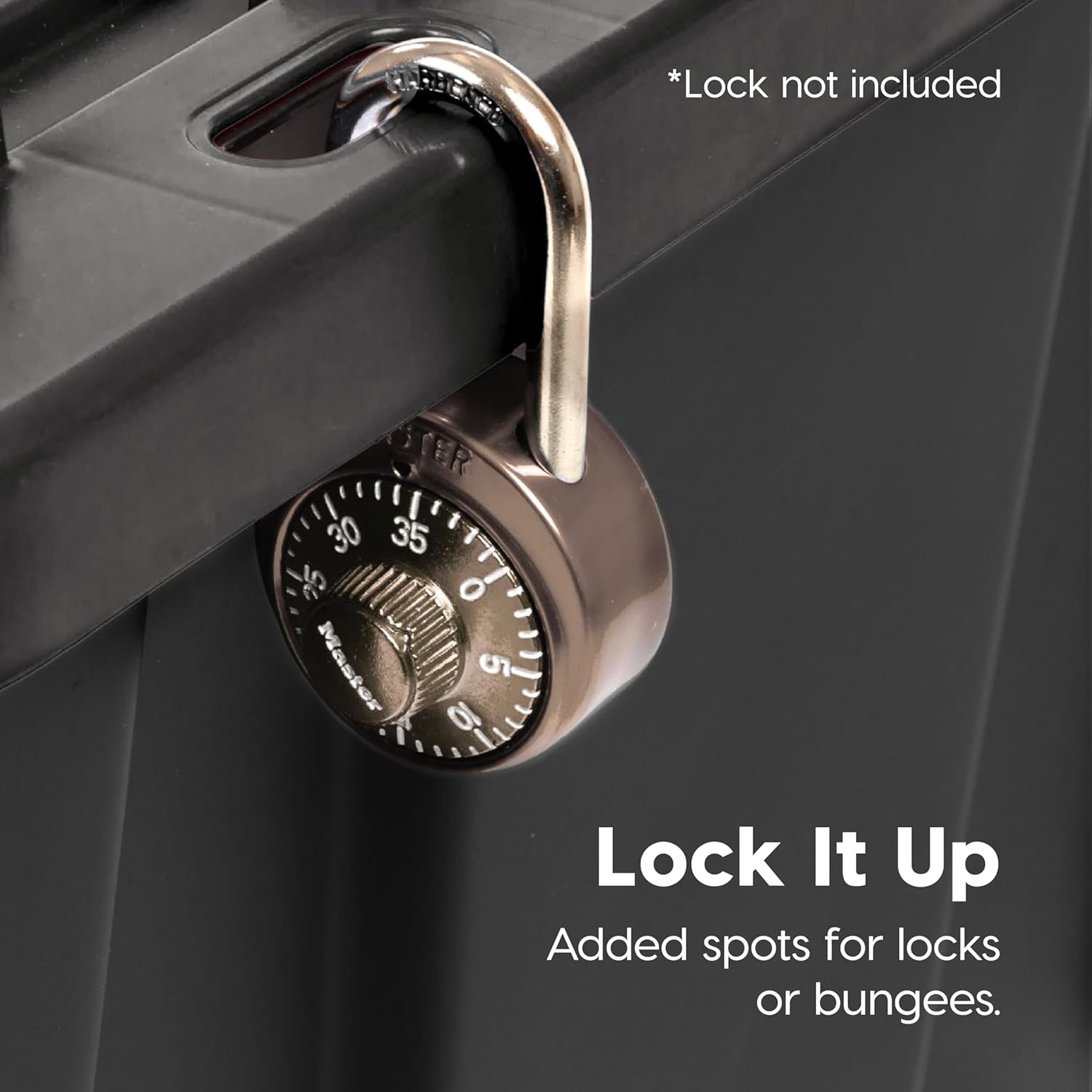 Thumbnail 4 de IRIS USA 4-Pack 27 Gallon Heavy-Duty Plastic Storage Bins with Lids