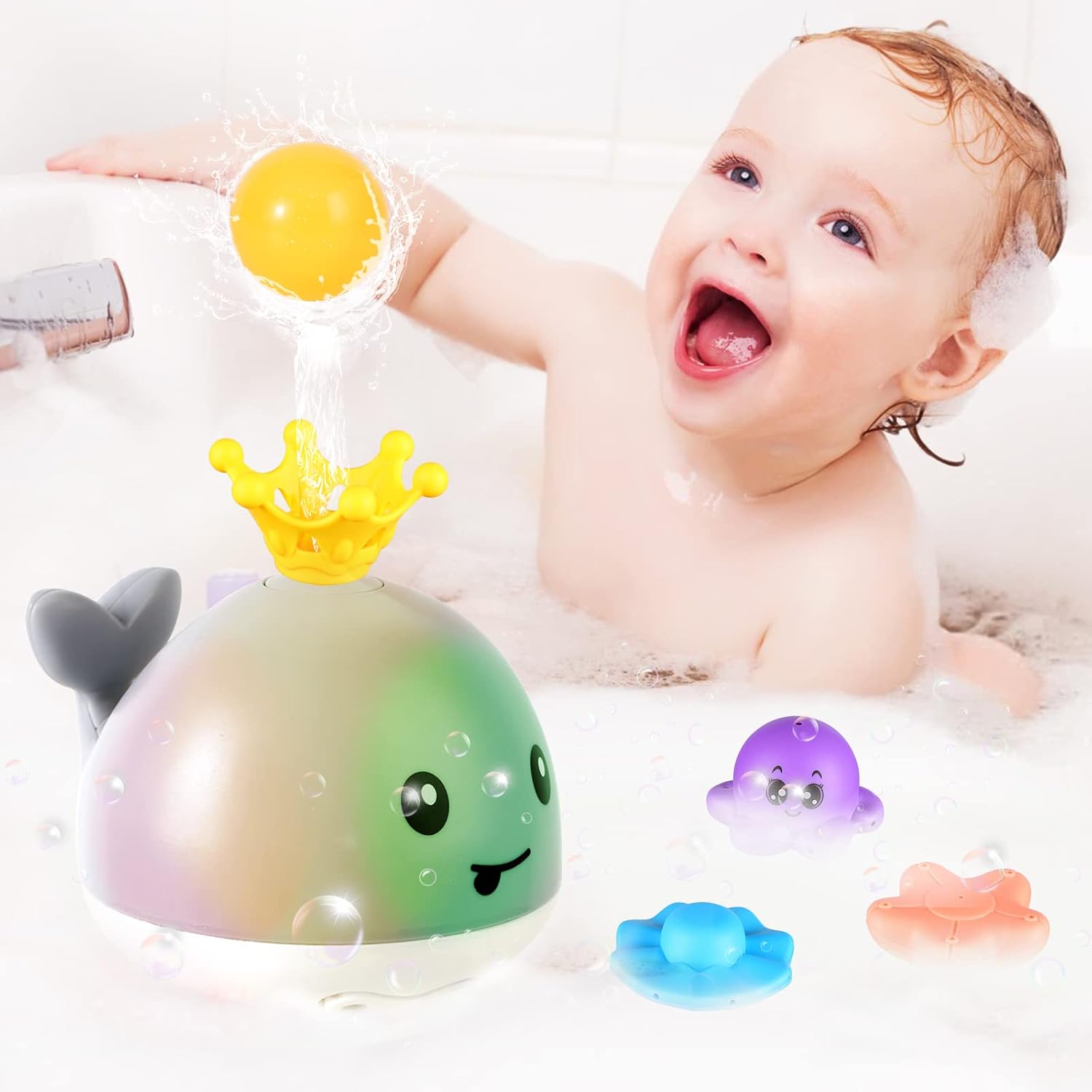Thumbnail 2 de Gigilli Baby Bath Toys 4 Modes