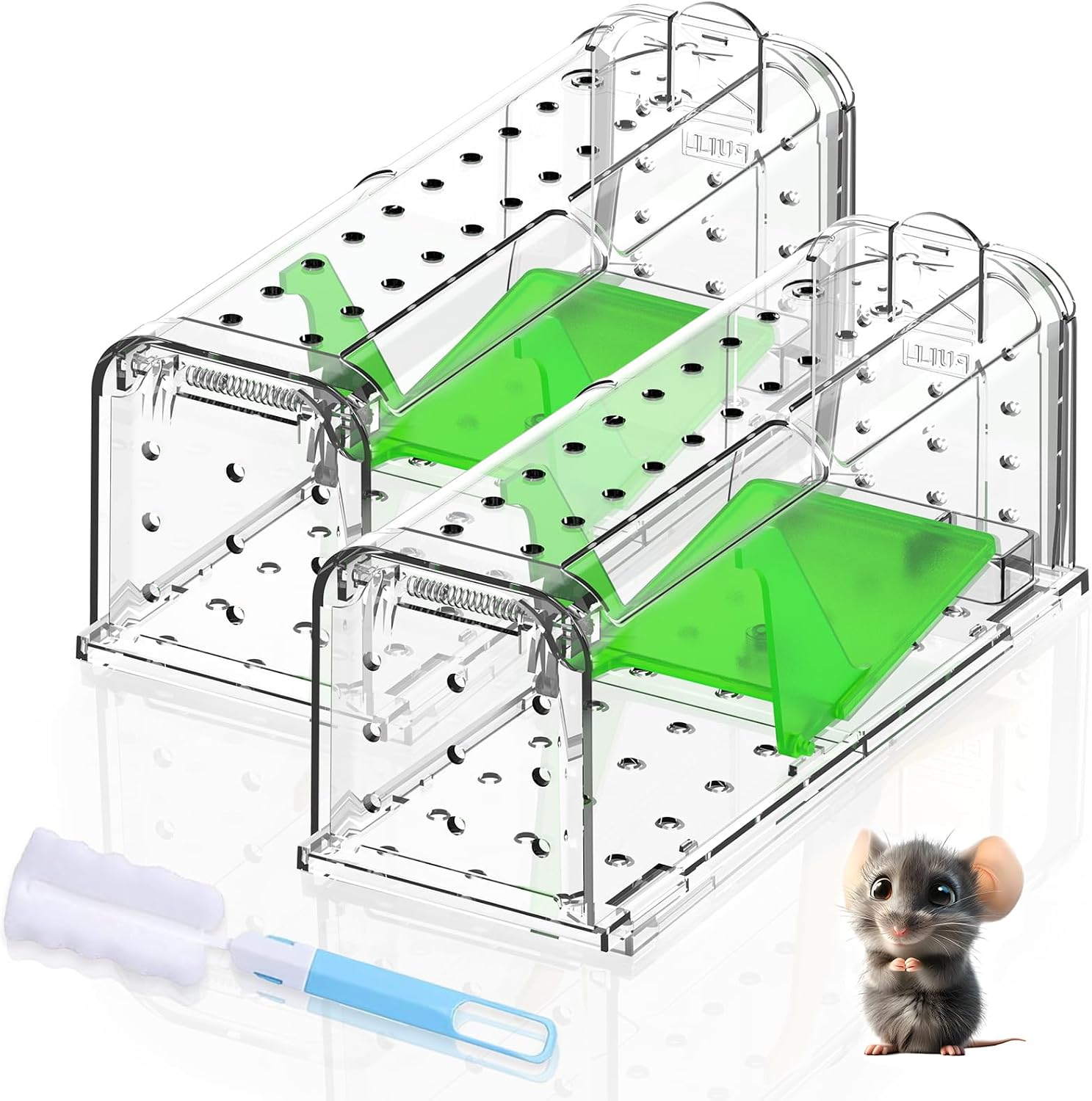 Thumbnail 6 de Humane Mouse Traps Indoor Outdoor: Safe, Reusable Catch-and-Release for Homes & Pets
