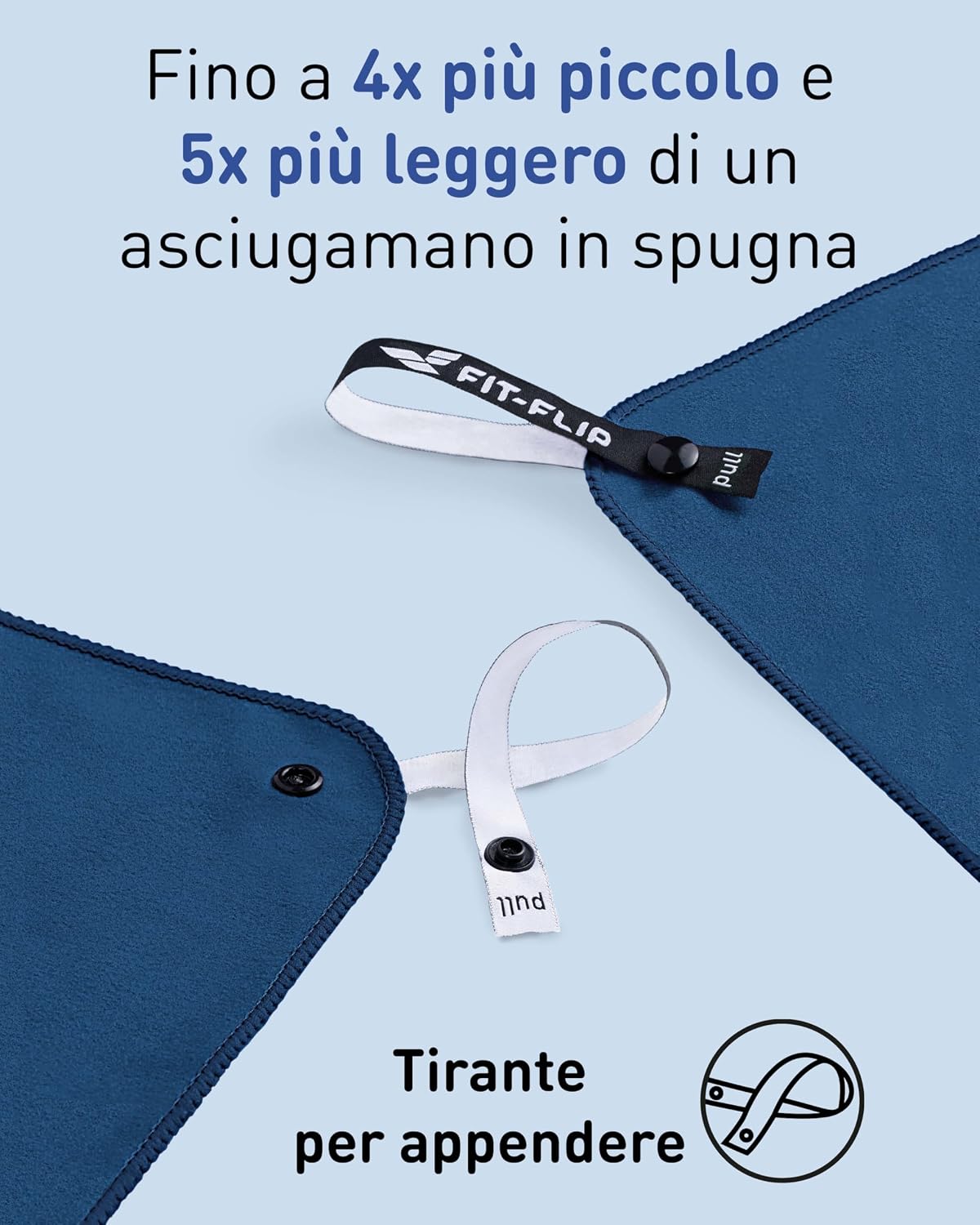Thumbnail 2 de Fit-Flip Asciugamano microfibra ultraleggero