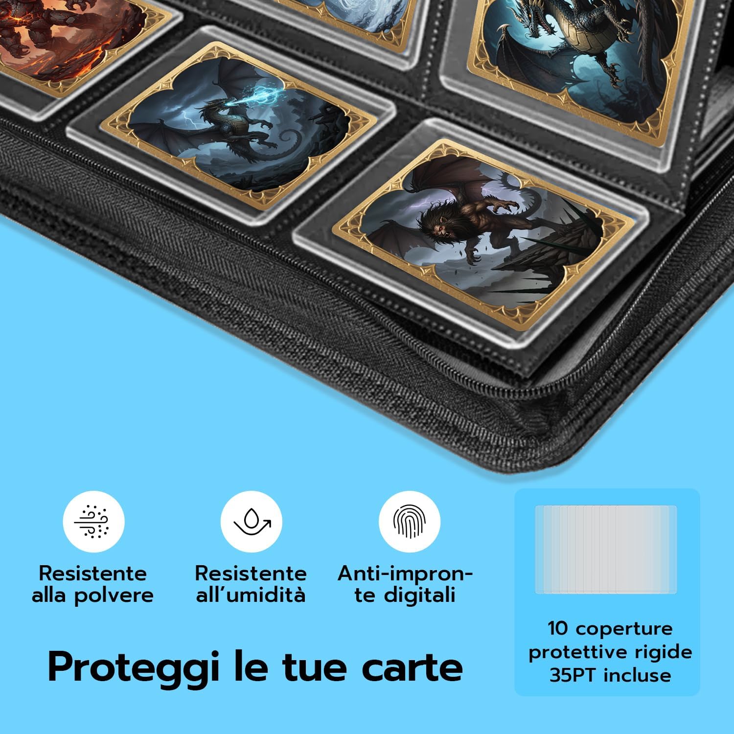 Thumbnail 3 de Wigearss Raccoglitore 216 carte 3"x4"