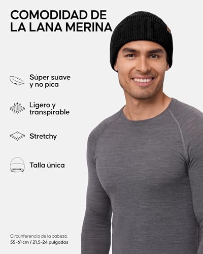 Thumbnail 1 de DANISH ENDURANCE Gorro Beanie Lana Merino 55% 45%