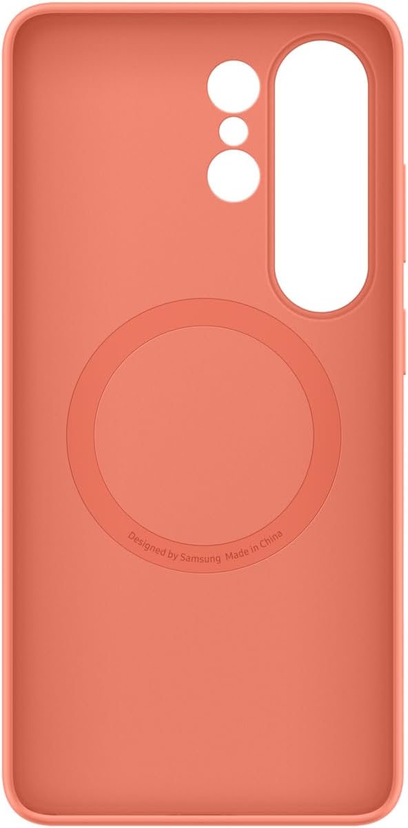 Detalle 1 de Samsung EF-ES948COEGWW Galaxy S26 Ultra Silicone Magnet Case, Coral Red