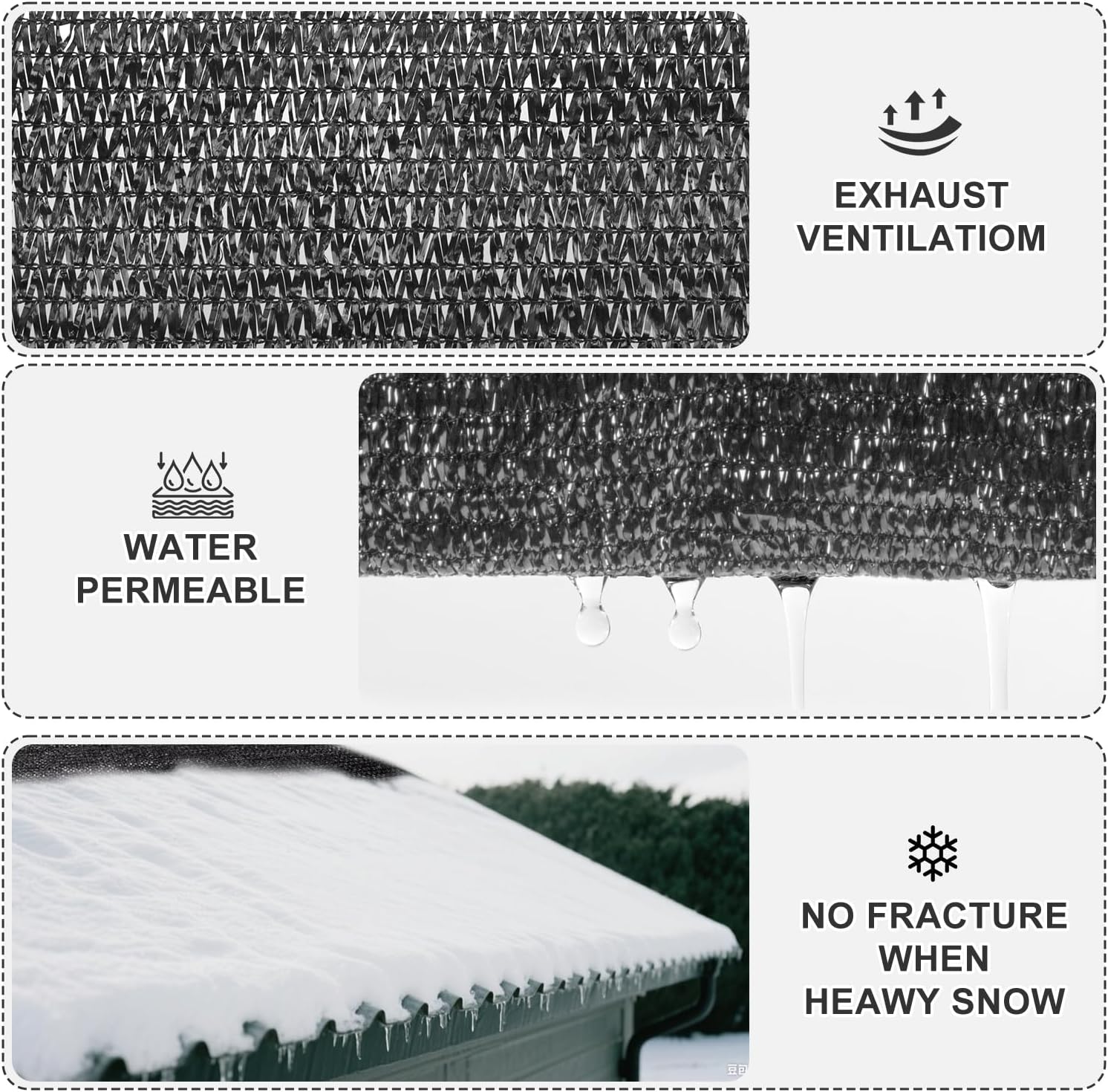 Detalle 2 de SUNNY GUARD Shade Cloth 13 x 16.5 ft