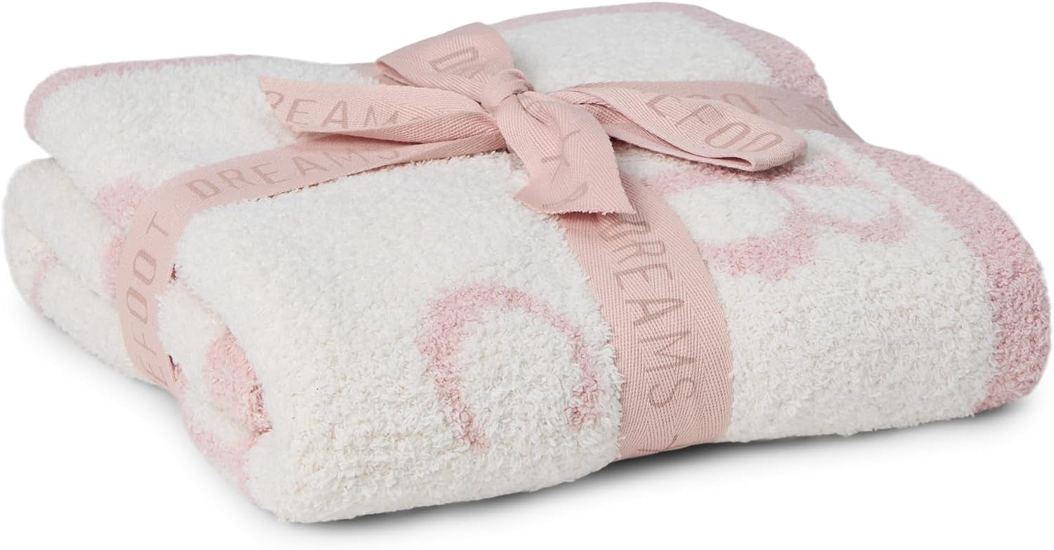 Thumbnail 2 de Barefoot Dreams CozyChic ABC Blanket, Ocean/Cream