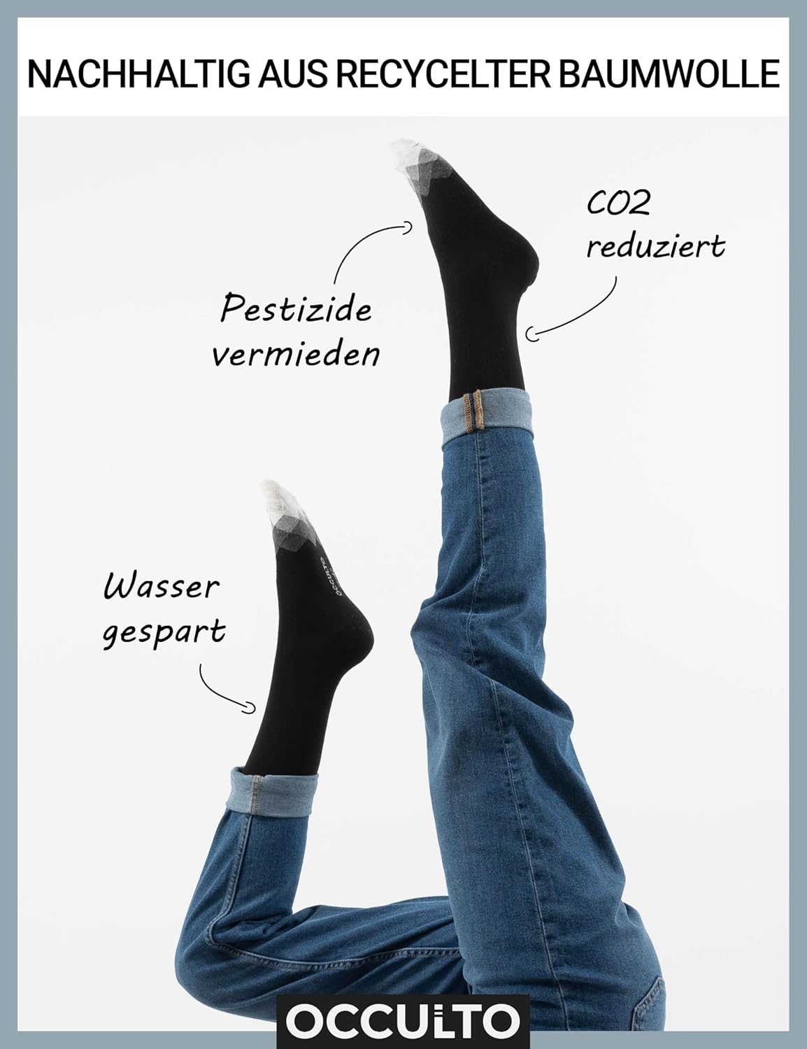 Detalle de Occulto Evelin Damensocken 10er Pack