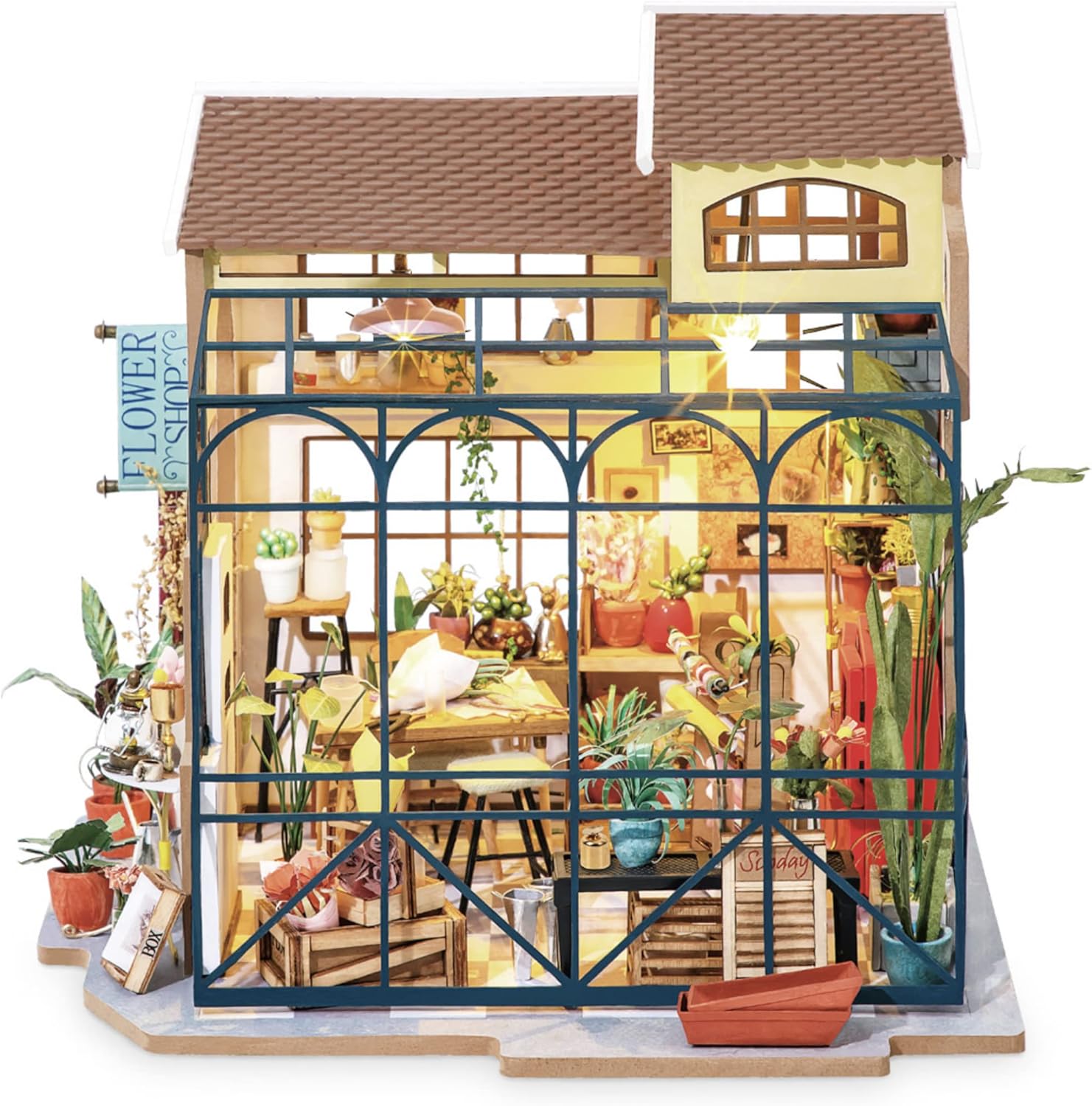 Thumbnail 3 de Emily´s Flower Shop DIY Miniature House