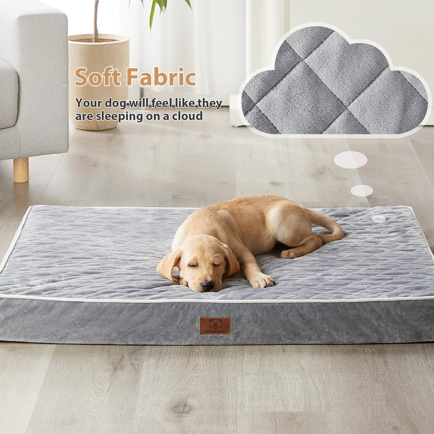 Thumbnail 1 de WNPETHOME Orthopedic Dog Bed XL 42x30x4