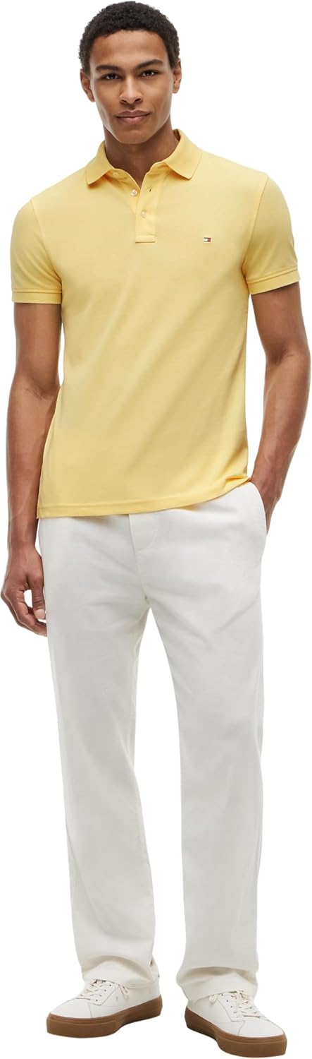 Detalle 2 de Tommy Hilfiger 1985 Polo hombre Slim L, 96% algodón