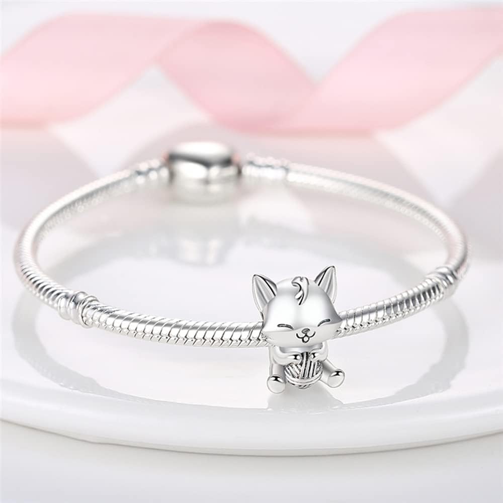 Thumbnail 1 de KUNVONIC Charm Anhänger Damen 925 Sterling Silber – passend für Pandora- und europäische Armbänder