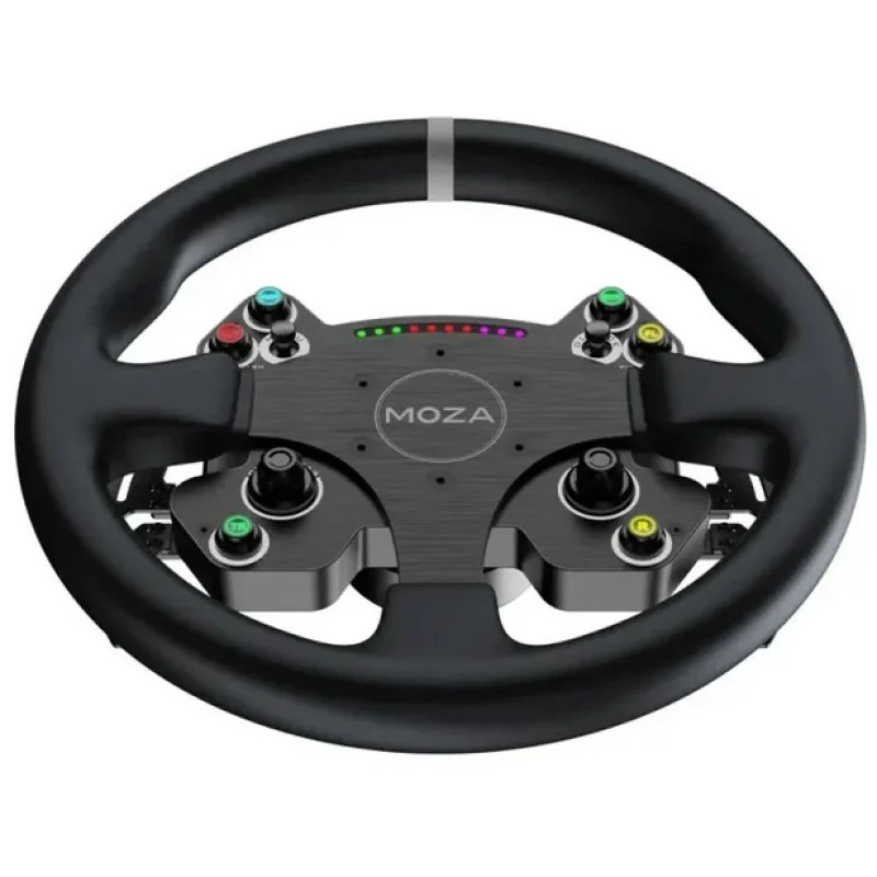 Detalle de Moza CS V2P volante de carreras