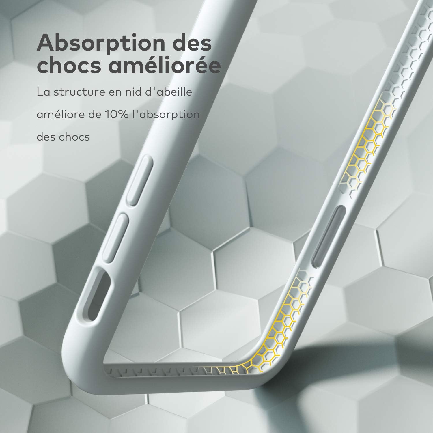 Thumbnail 3 de RhinoShield Mod NX pour iPhone 11 Pro Max — coque personnalisable Blanc (Modulaire)