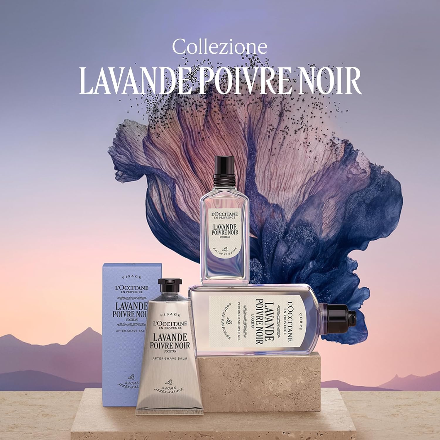 Thumbnail 3 de L'OCCITANE Balsamo Dopobarba Lavande Poivre Noir 75 ml: lenitivo, idratazione e profumo elegante