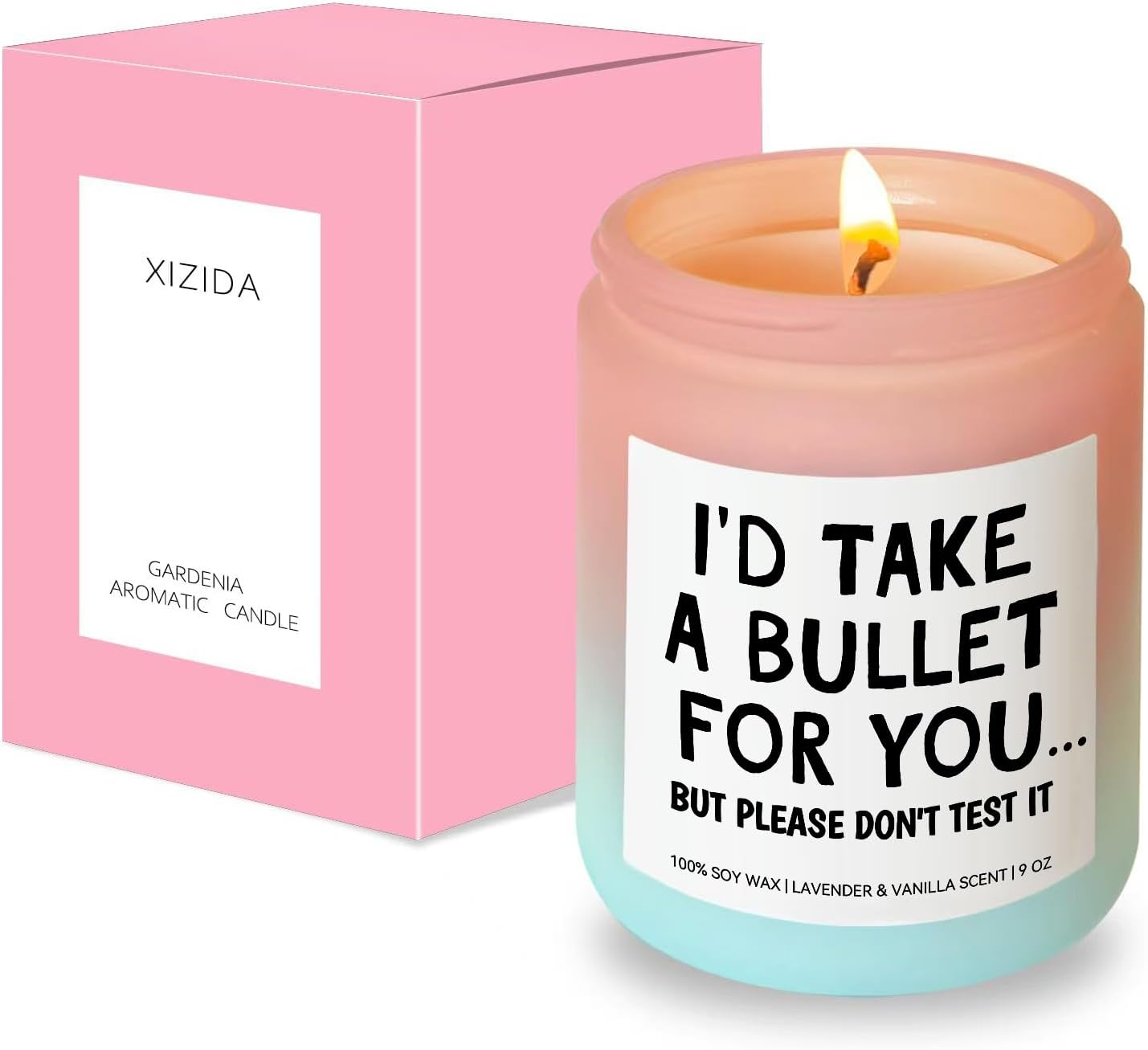 Thumbnail 1 de Lavender-scented 9 oz candle gift for women – funny friendship, BFF, sister, mum, bestie