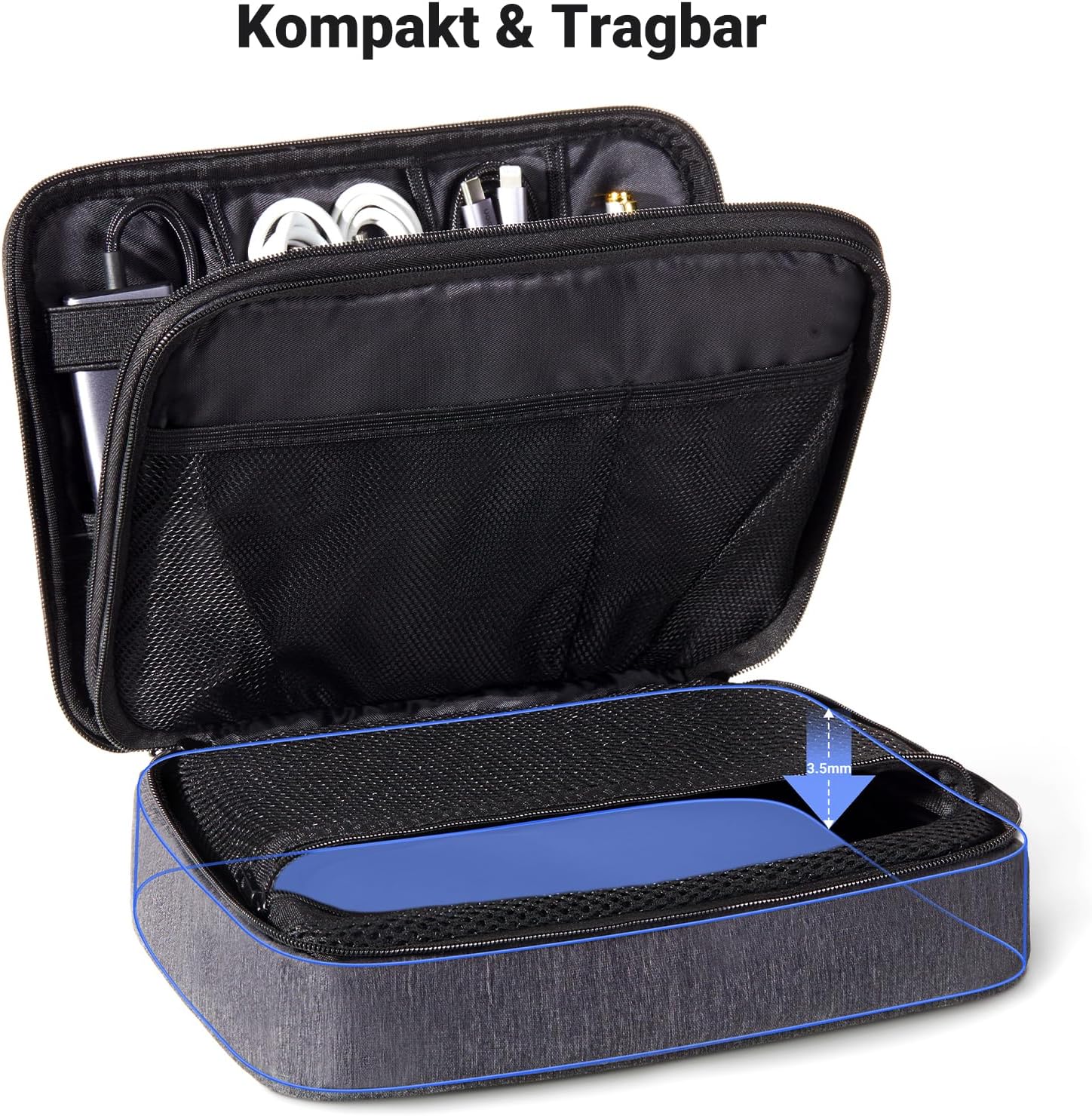 Thumbnail 3 de UGREEN Kabeltasche Reise Organizer