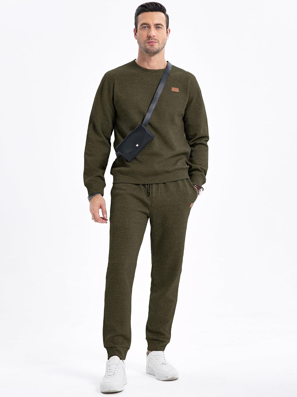 Detalle de JMIERR Herren Jogginganzug Set 2-teilig