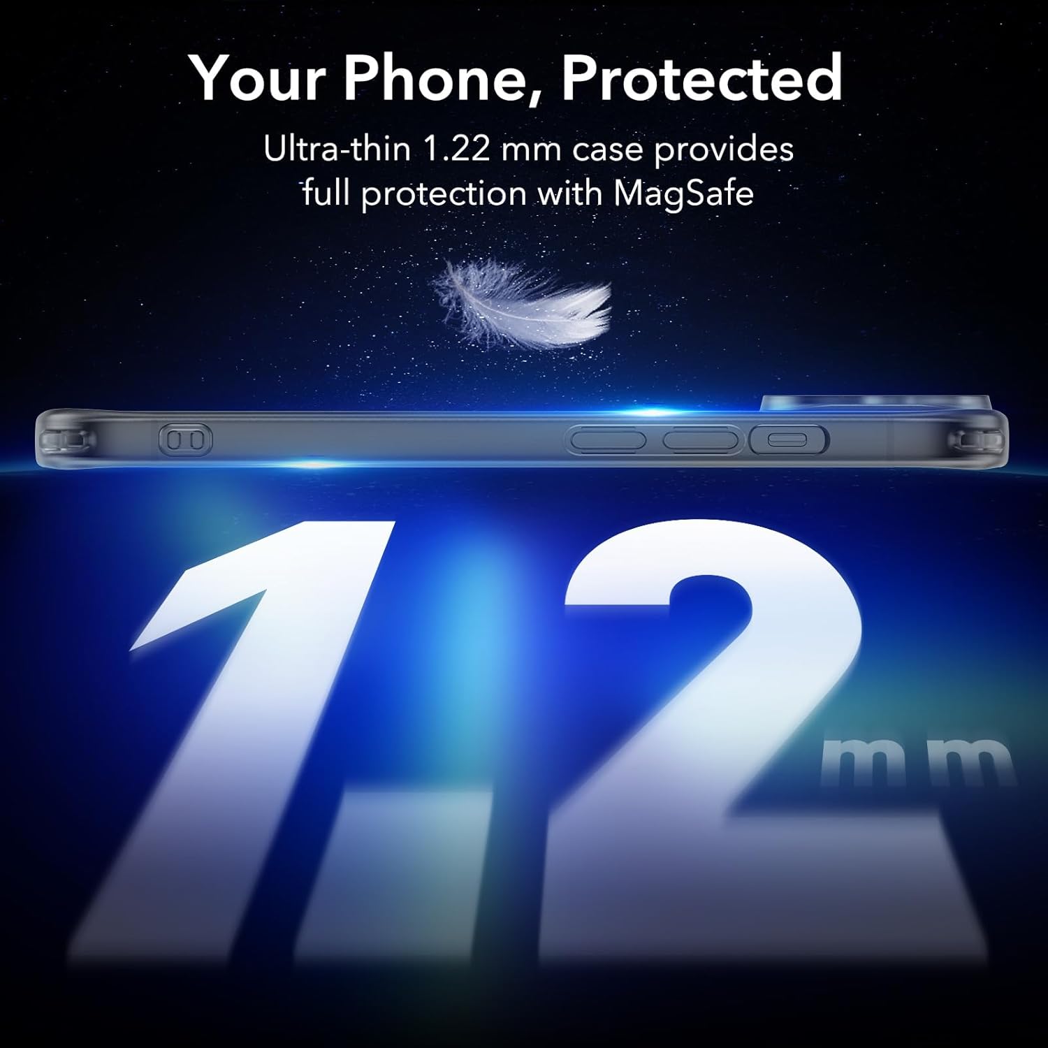 Thumbnail 1 de ESR Coque pour iPhone 15 avec MagSafe — Série Zero, Noir
