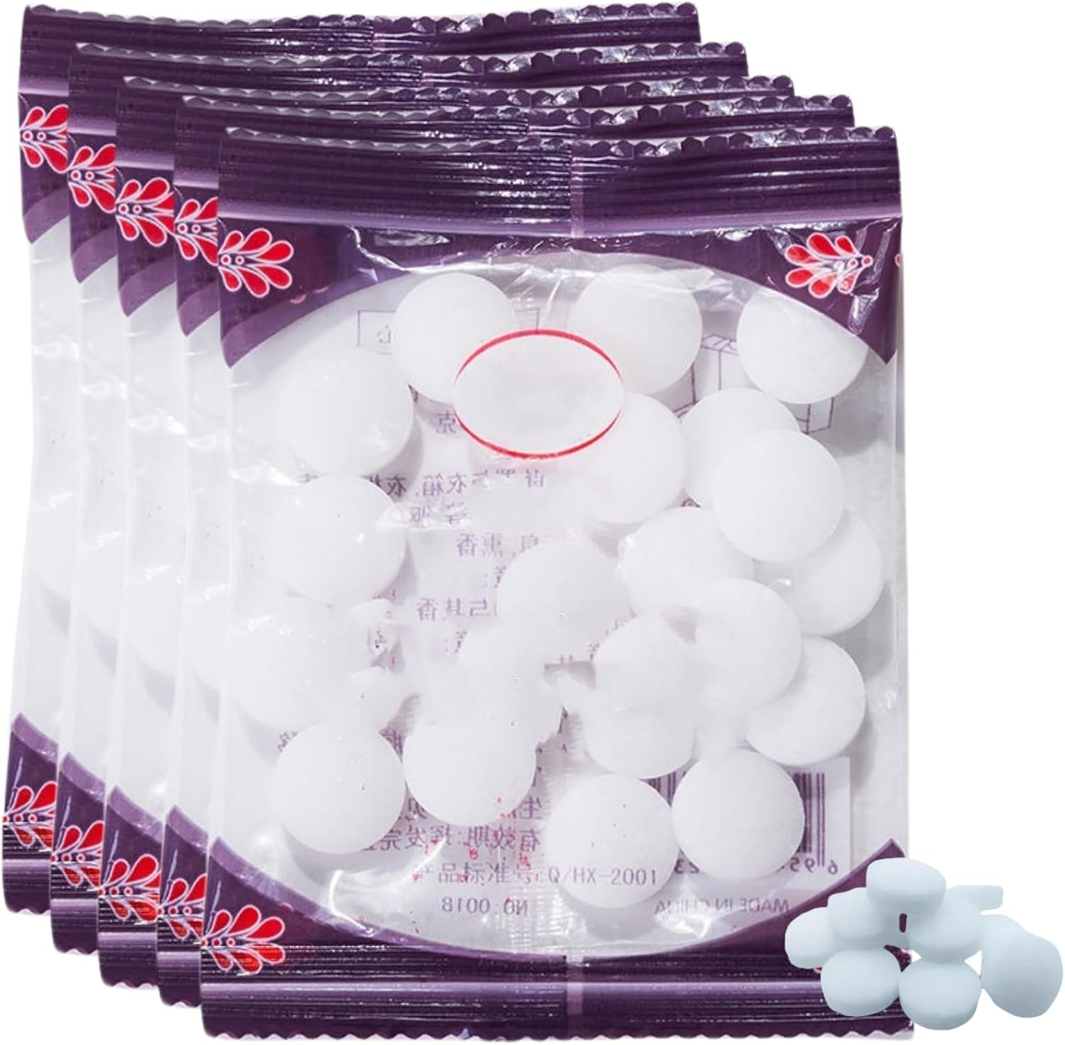 Siyinzu 5PCS moth balls for wardrobe protection