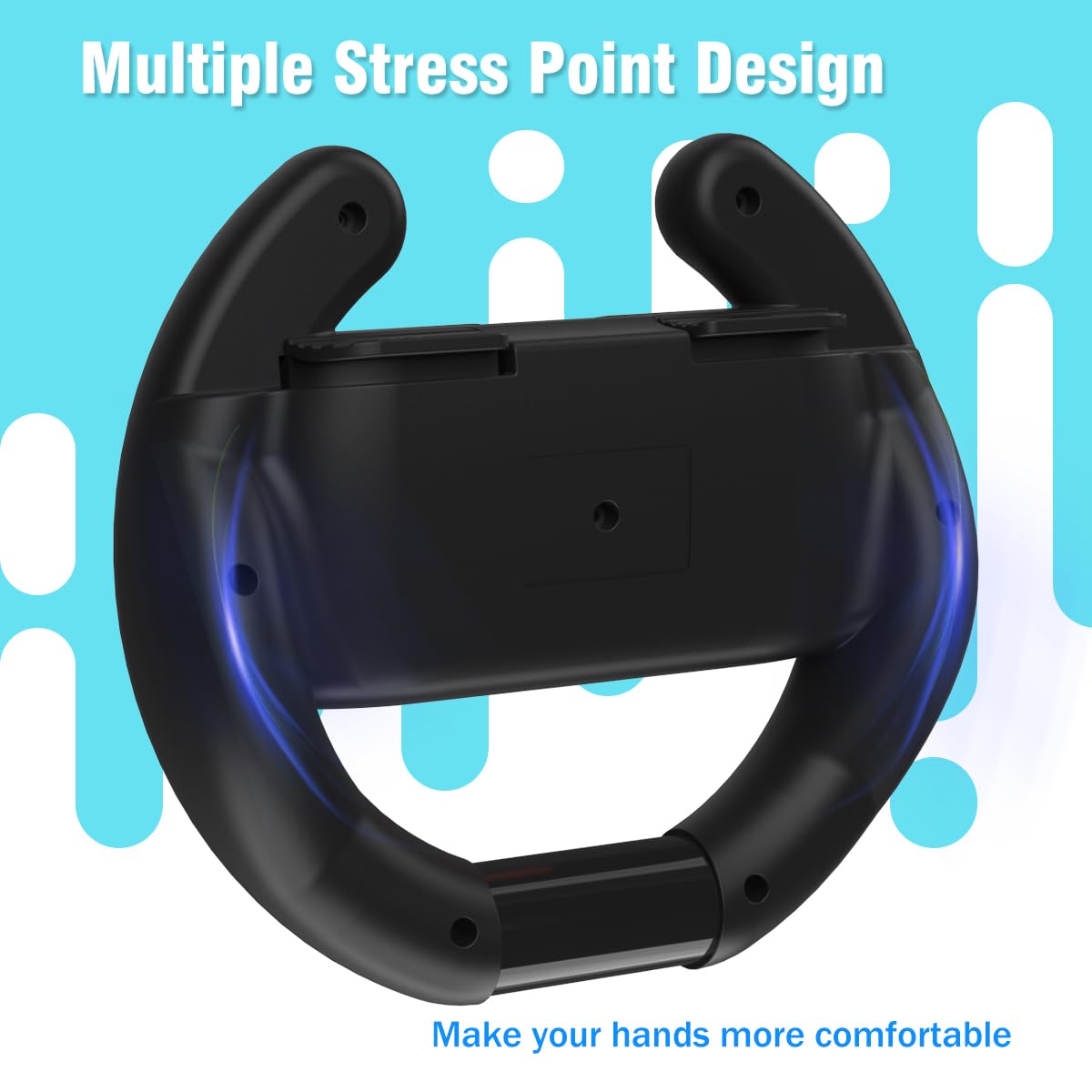 Thumbnail 3 de PURBHE Switch Steering Wheel 2-pack for Joy‑Con