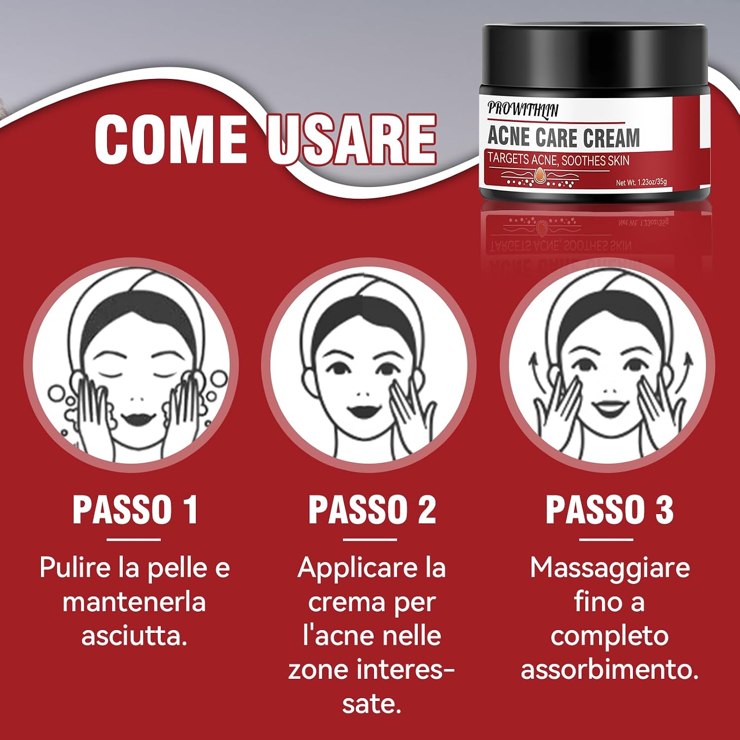 Thumbnail 4 de Crema Brufoli Viso 35g Acne Potentissima