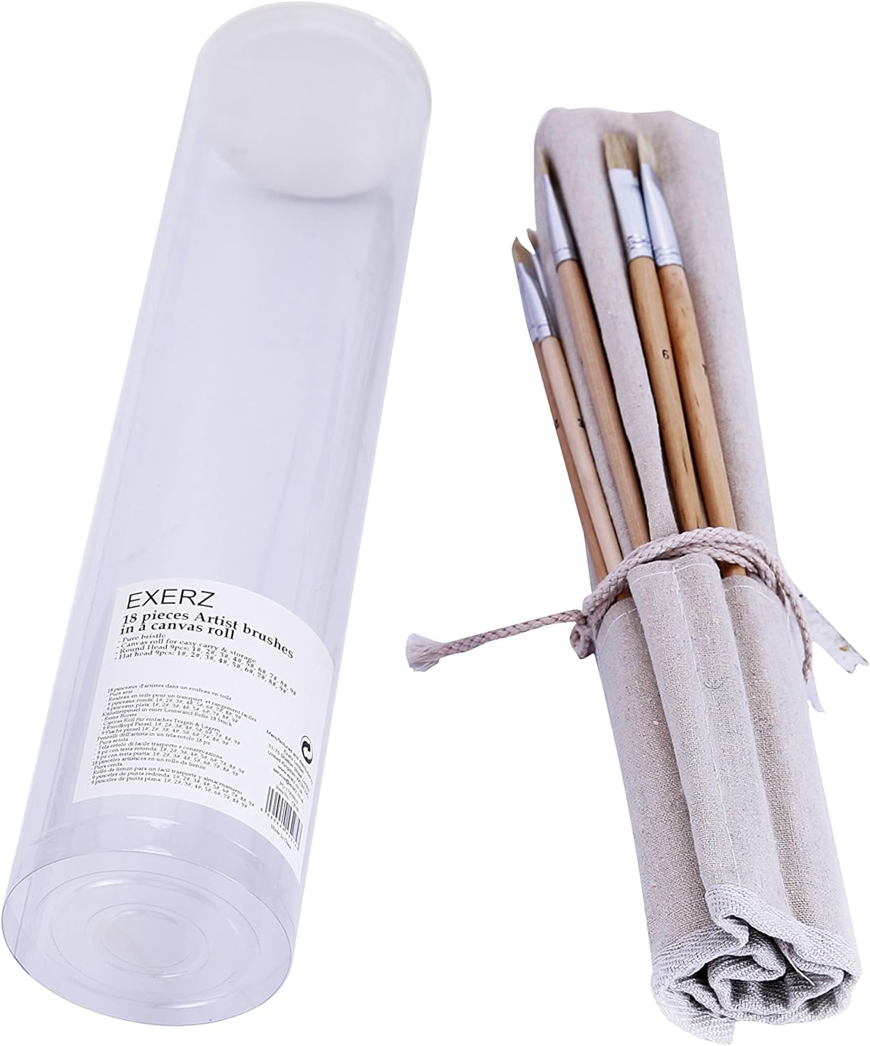 Thumbnail 2 de Exerz CF-03 Set de 18 Pinceles Profesionales 🎨
