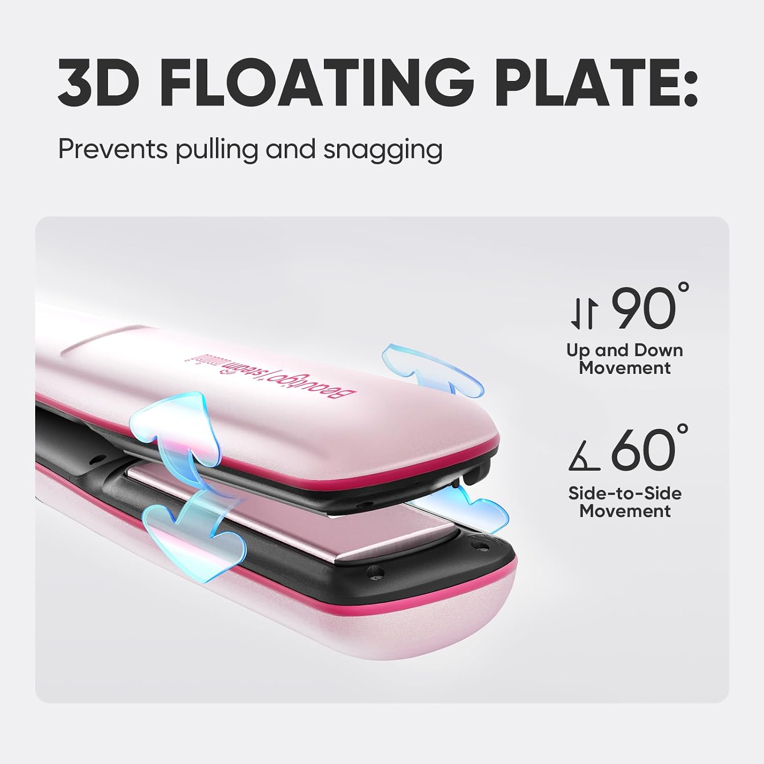 Thumbnail 3 de Beautigo steam hair straightener with 25ml tank