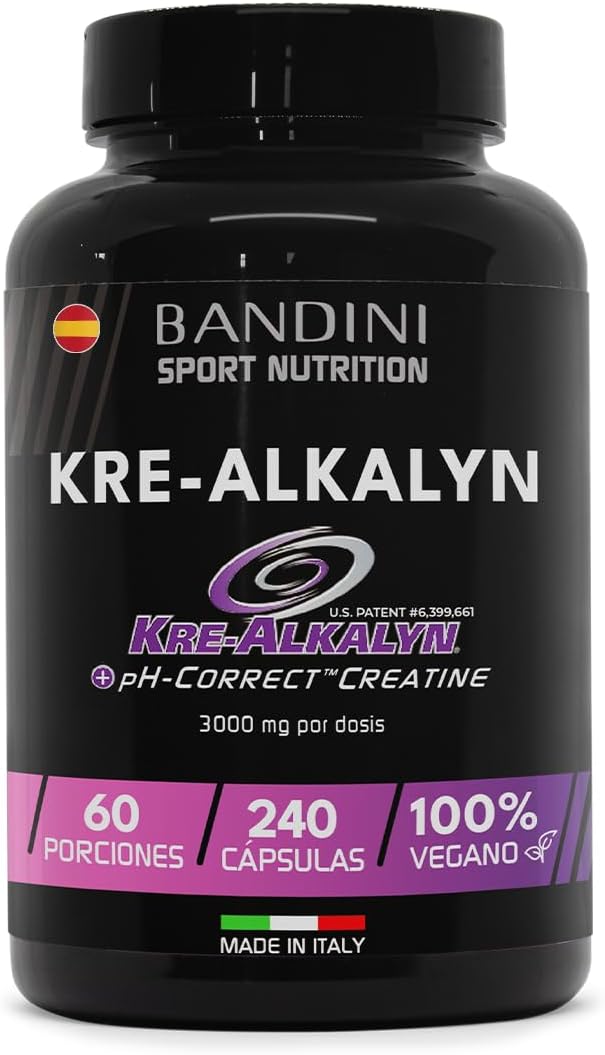 Imagen de Bandini® Creatina Alcalina Kre-Alkalyn® 240 Cápsulas 💪 en OfertitasTOP