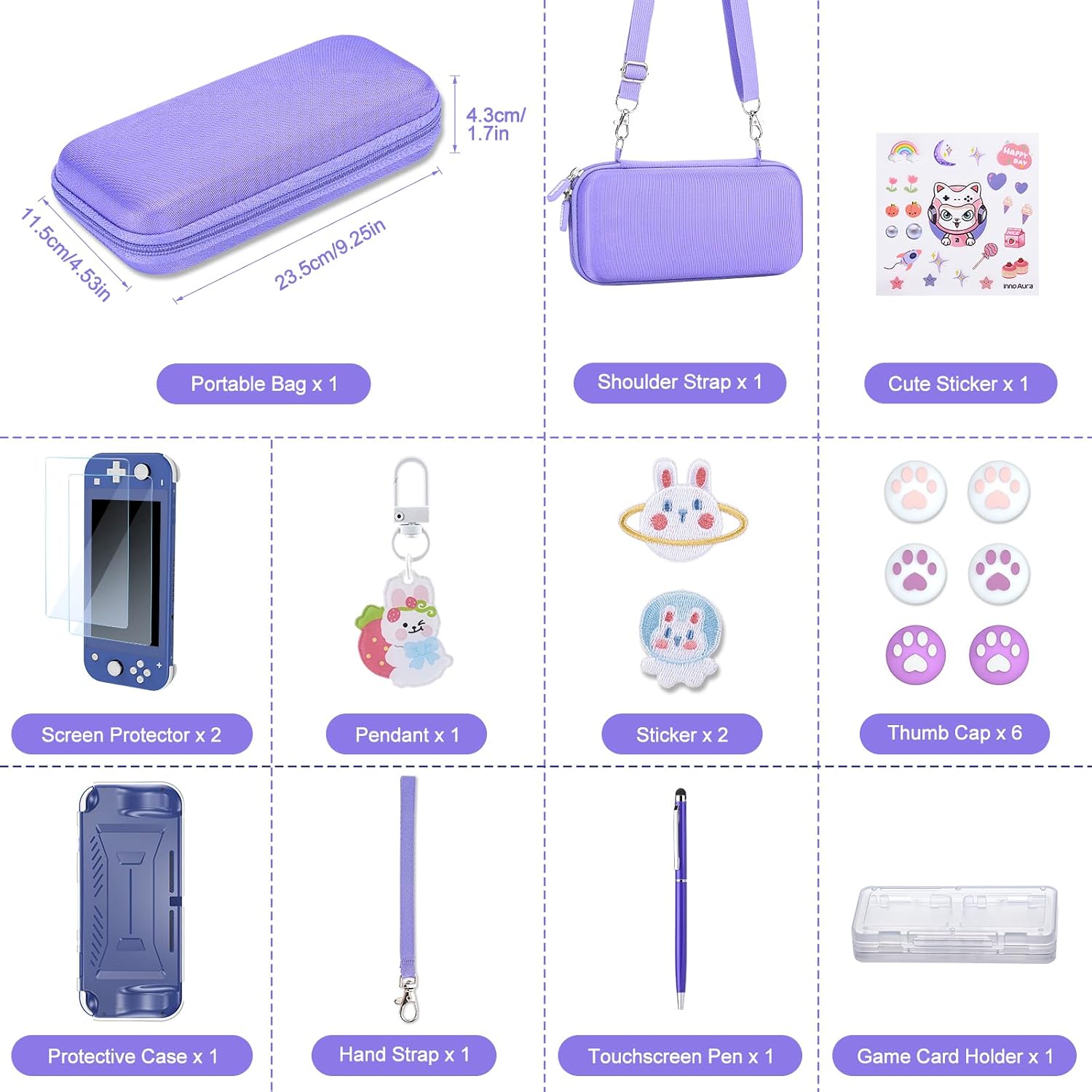 Detalle 2 de innoAura Switch Lite 18-in-1 Bundle