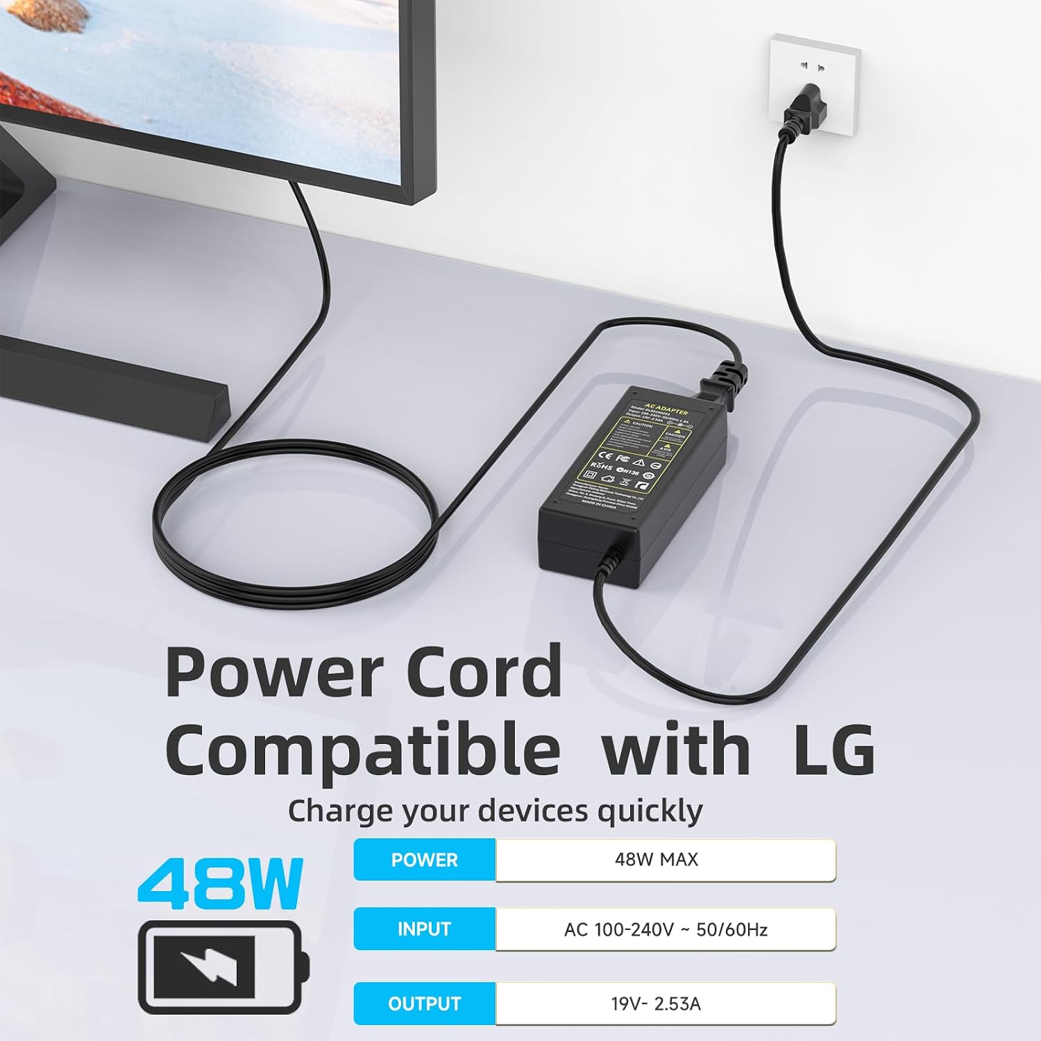 Detalle 1 de ROLADA AC adapter 19V