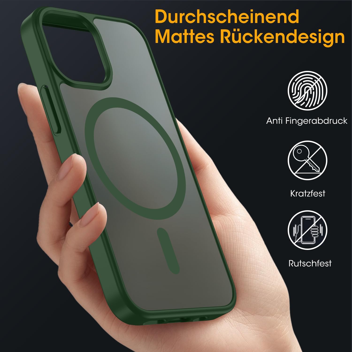Detalle 2 de HGH Magnetisch Hülle iPhone 13 Mini 5,4 Zoll